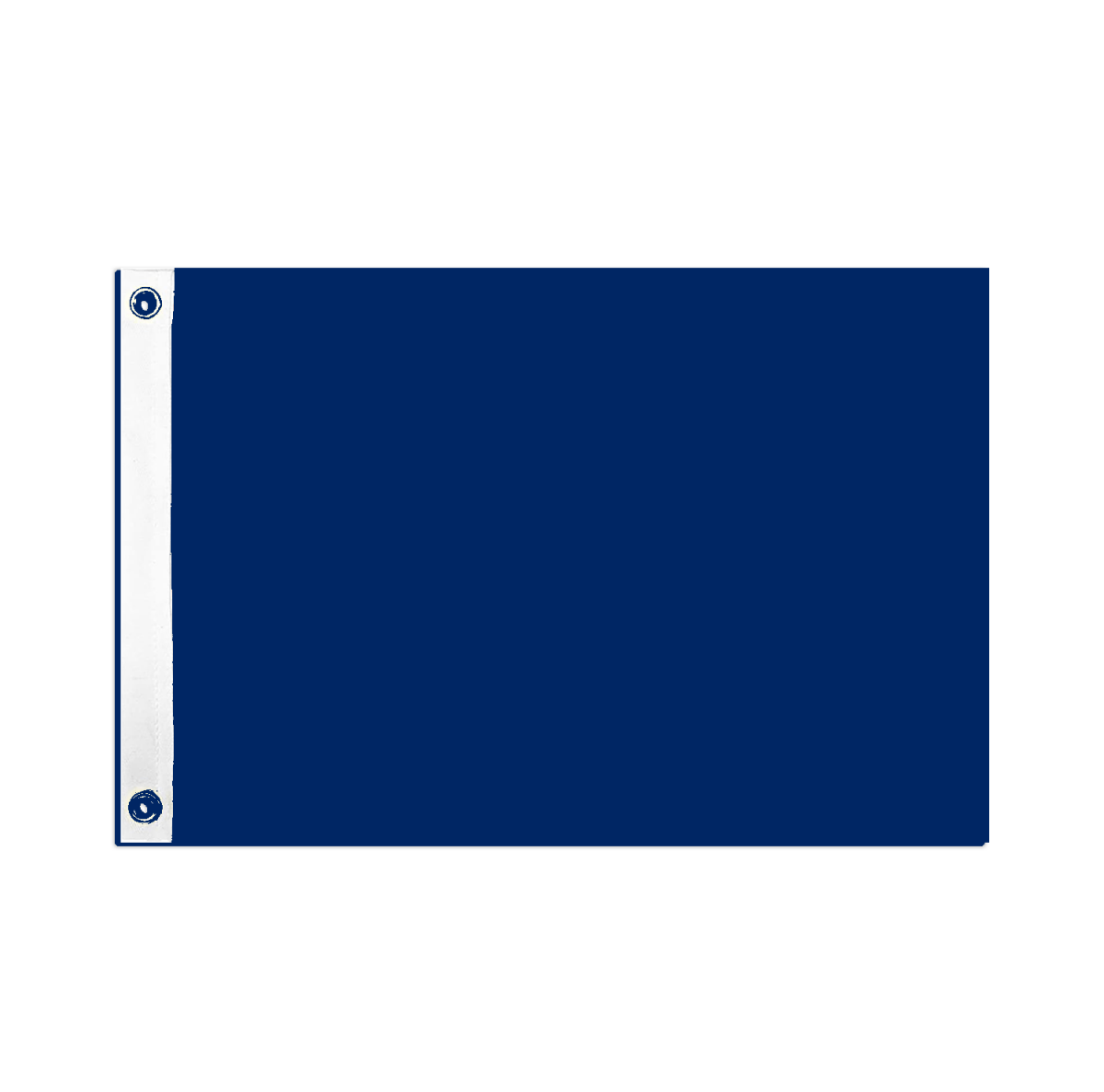 12" x 18" Blank Nylon Attention Flag - Action Flag