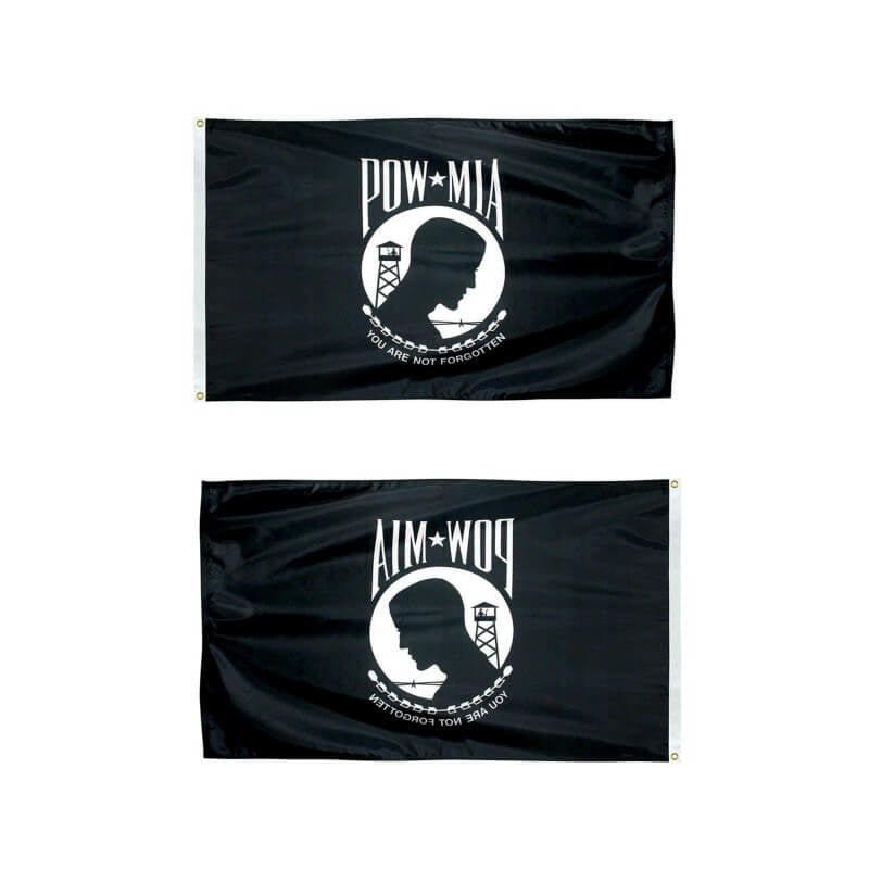 POW/MIA Nylon Outdoor Flag - Single Face - Action Flag