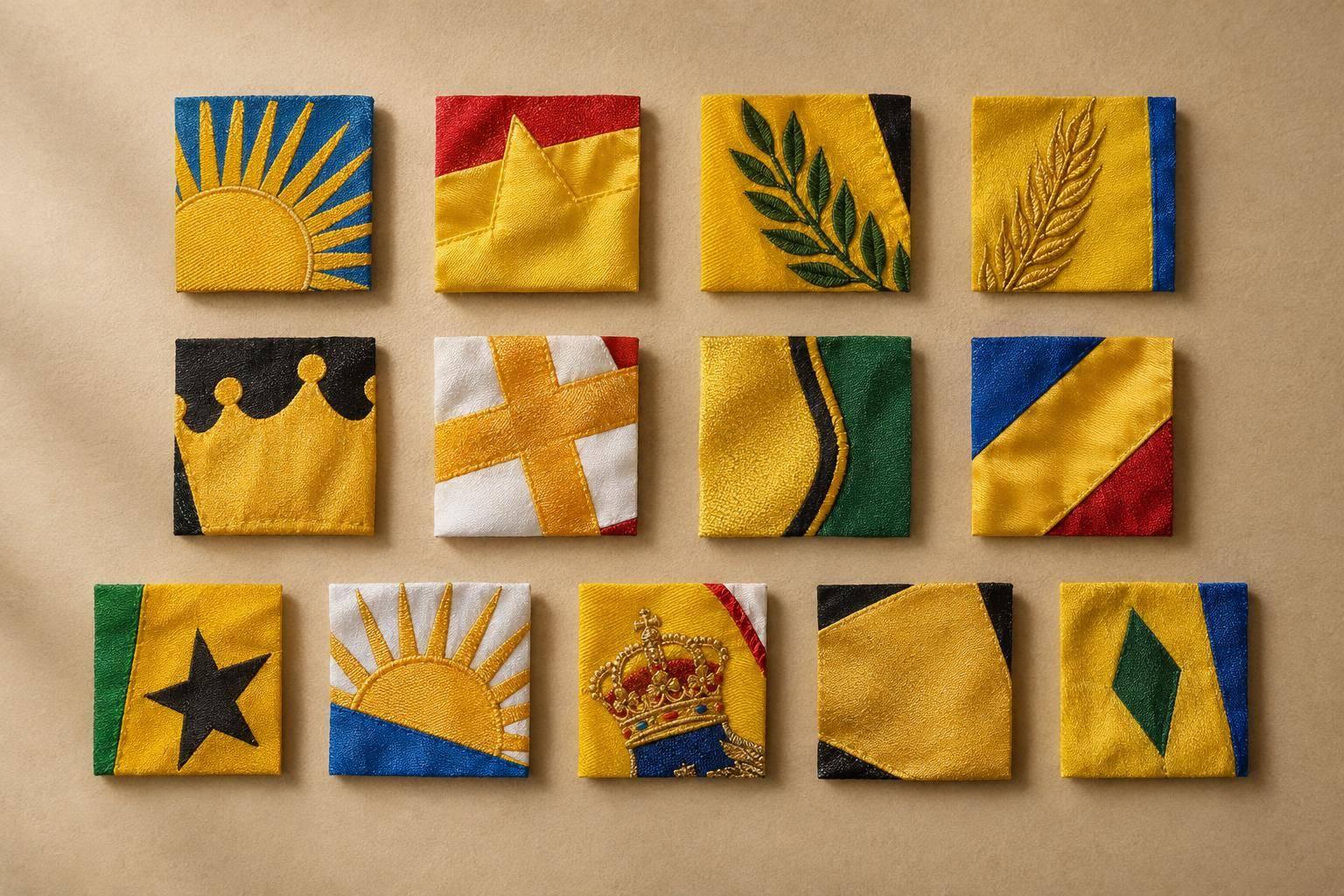 Yellow and Gold in National Flags: Meanings