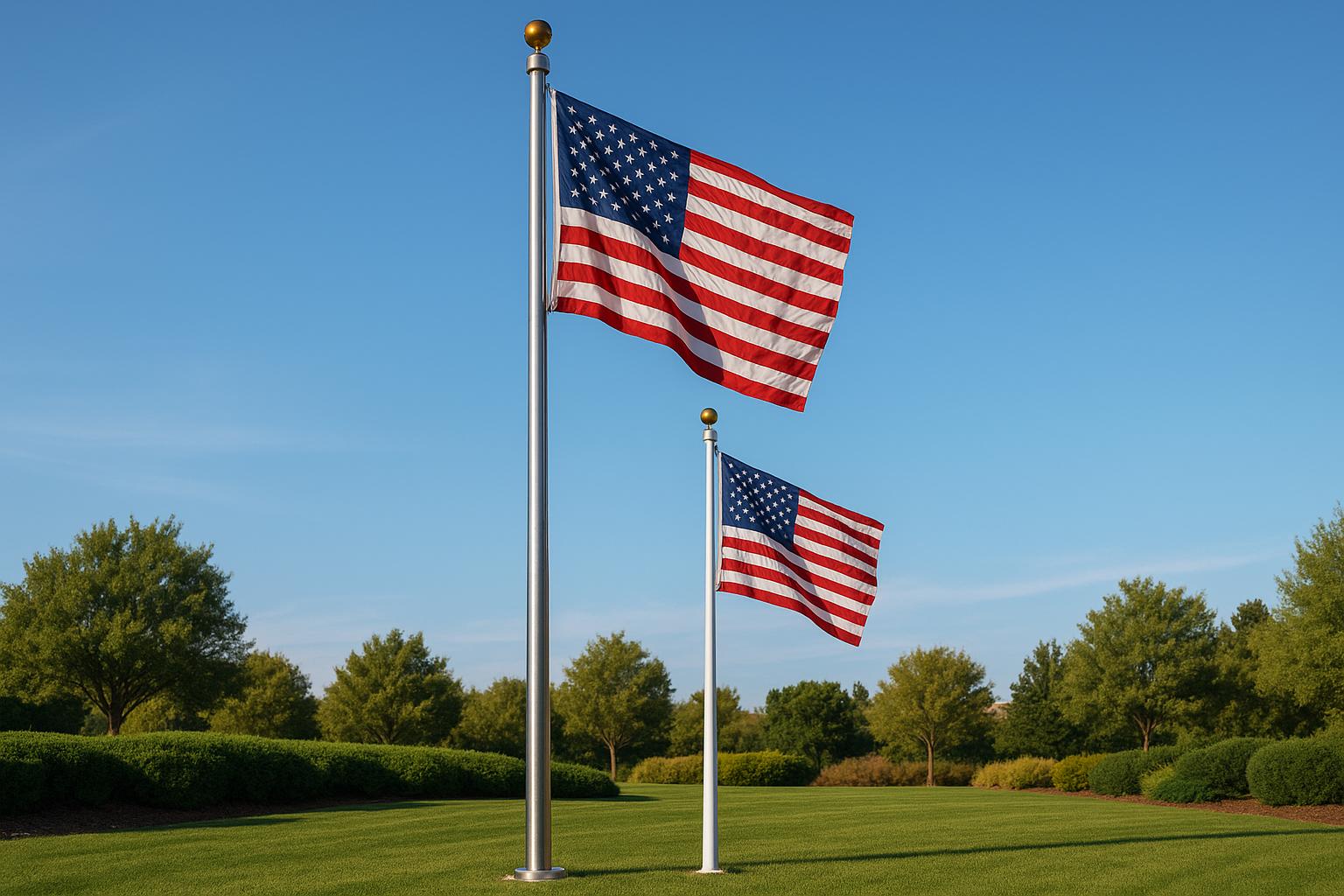 Choosing the Right Flagpole: Commercial vs Residential - Action Flag