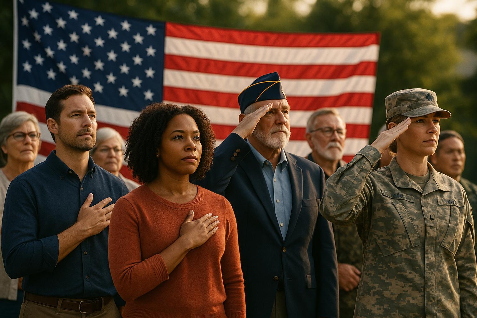 Flag Code Rules for National Anthems - Action Flag