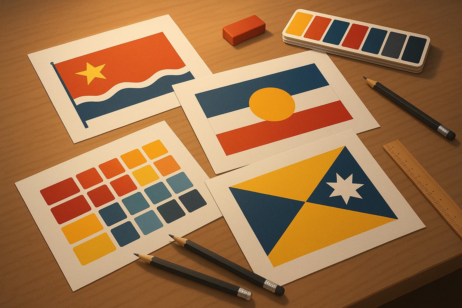 Flag Design Idea Generator - Action Flag