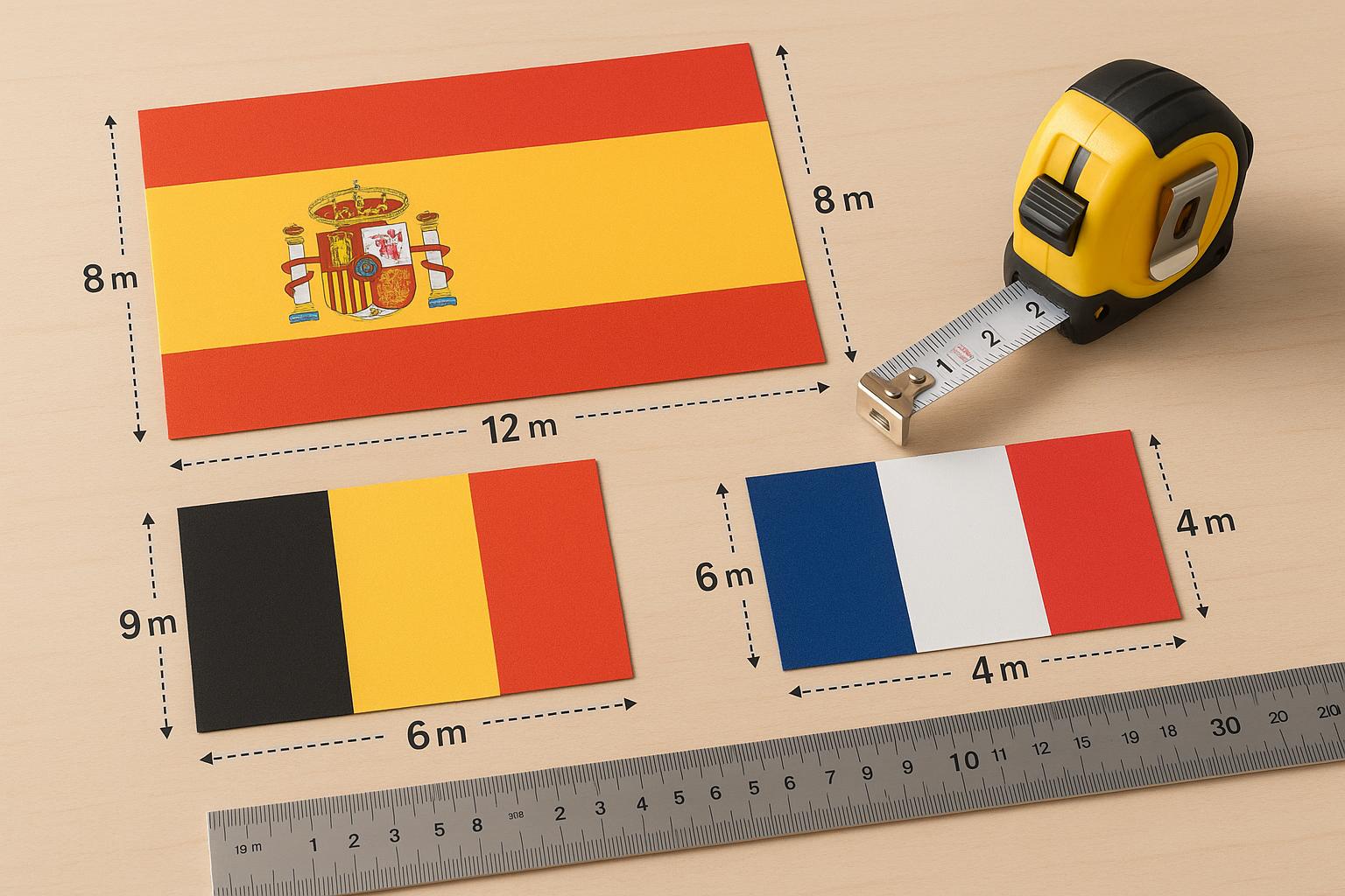 Flag Dimensions Converter - Action Flag