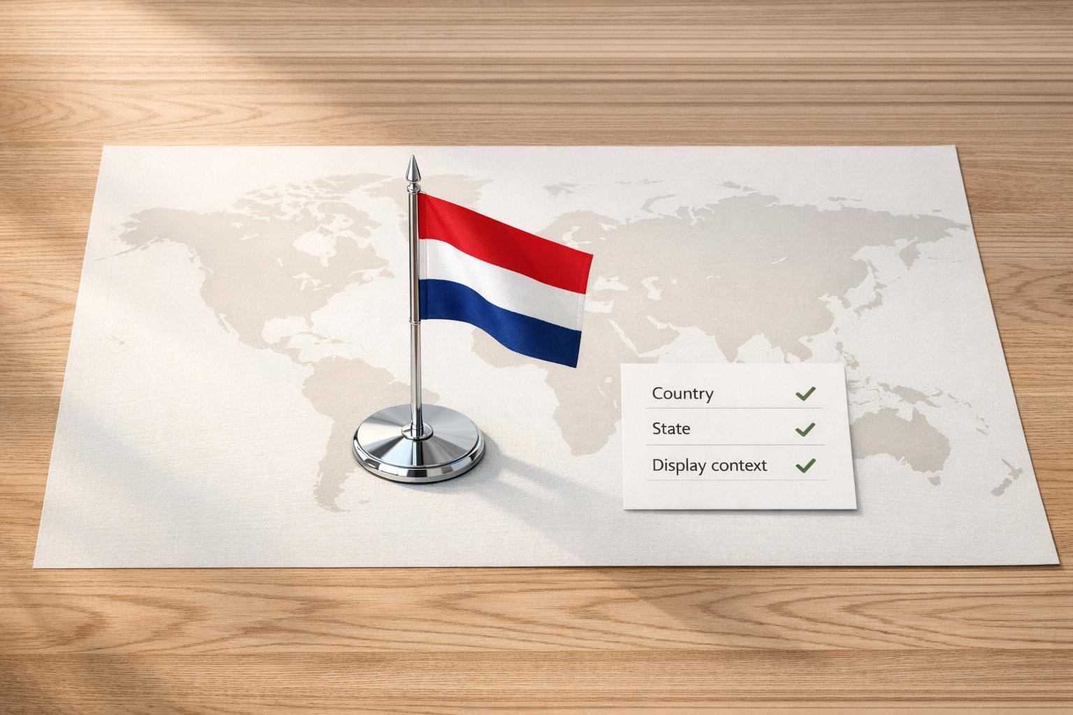 Flag Display Regulation Finder - Action Flag