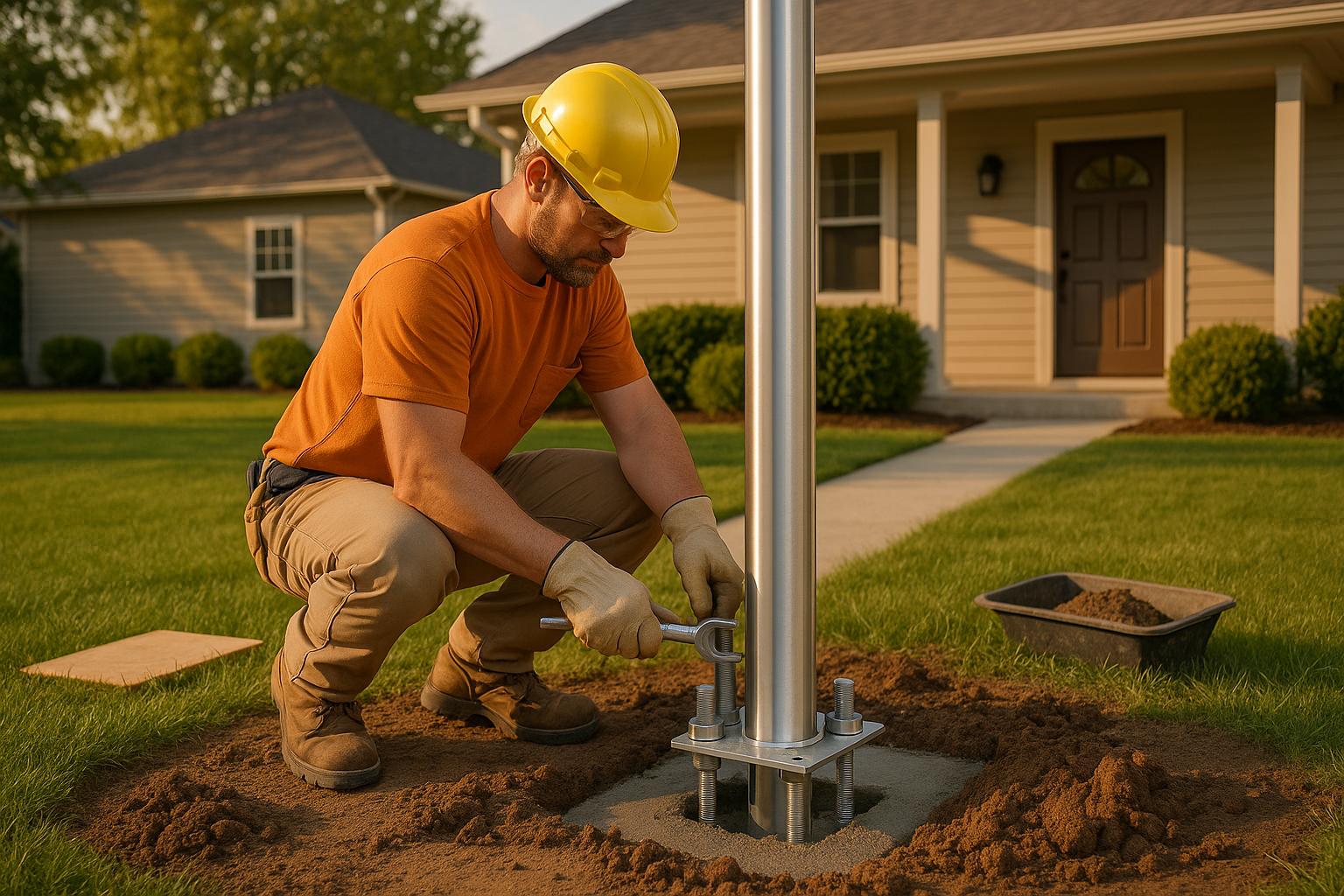 Flagpole Installation Cost Calculator - Action Flag