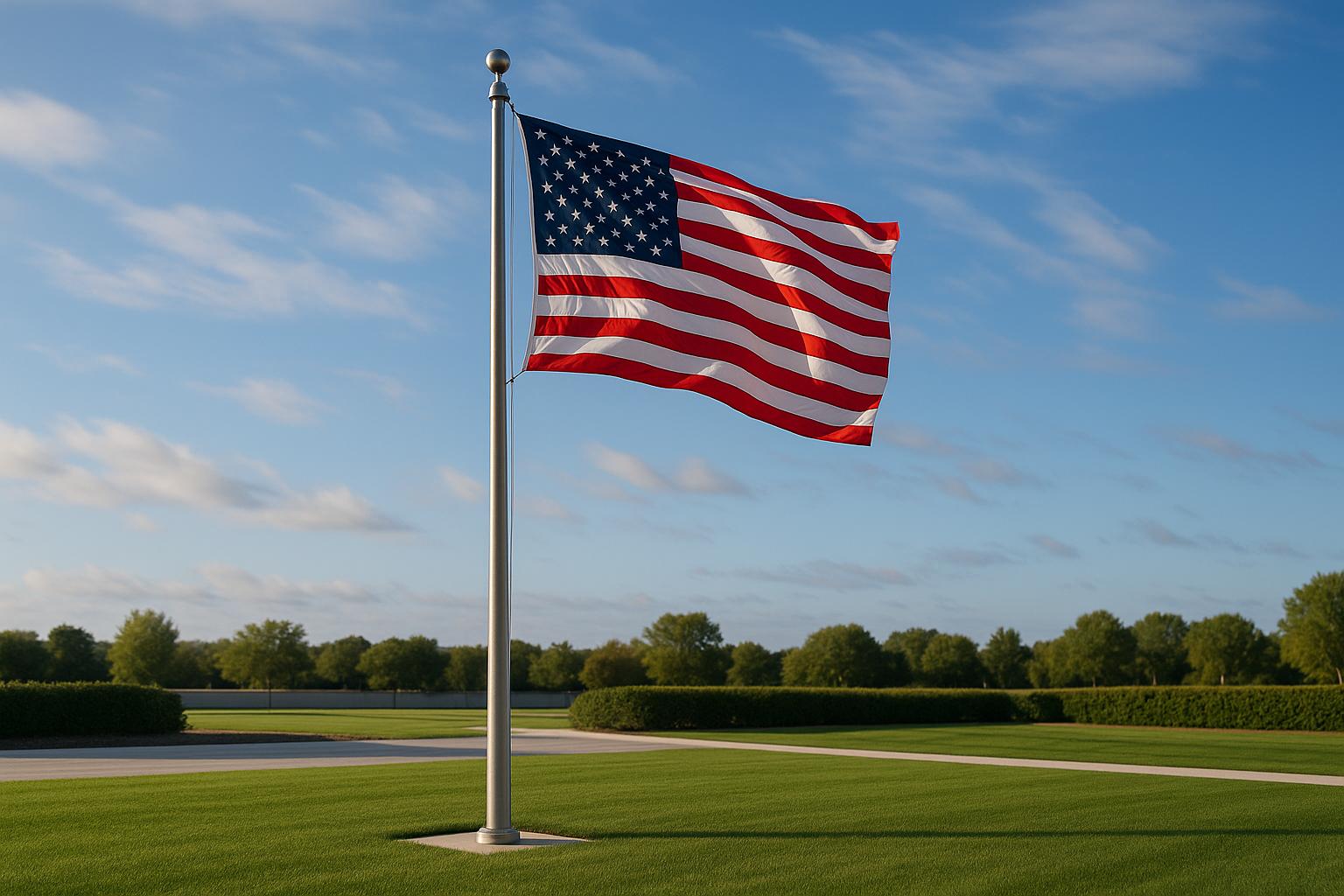 How Heavy-Duty Flagpoles Handle High Winds - Action Flag