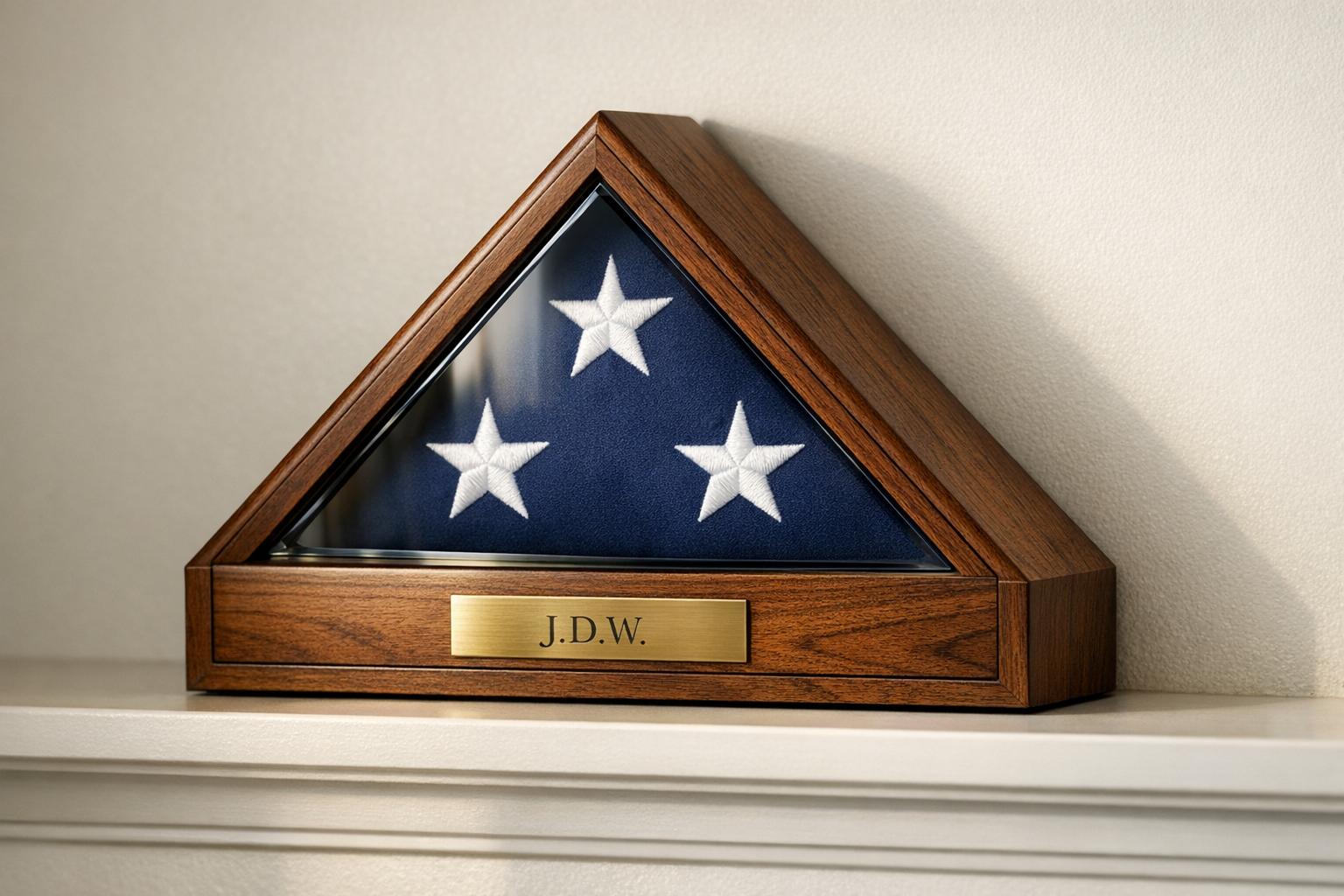 How to Choose a Memorial Flag Case - Action Flag
