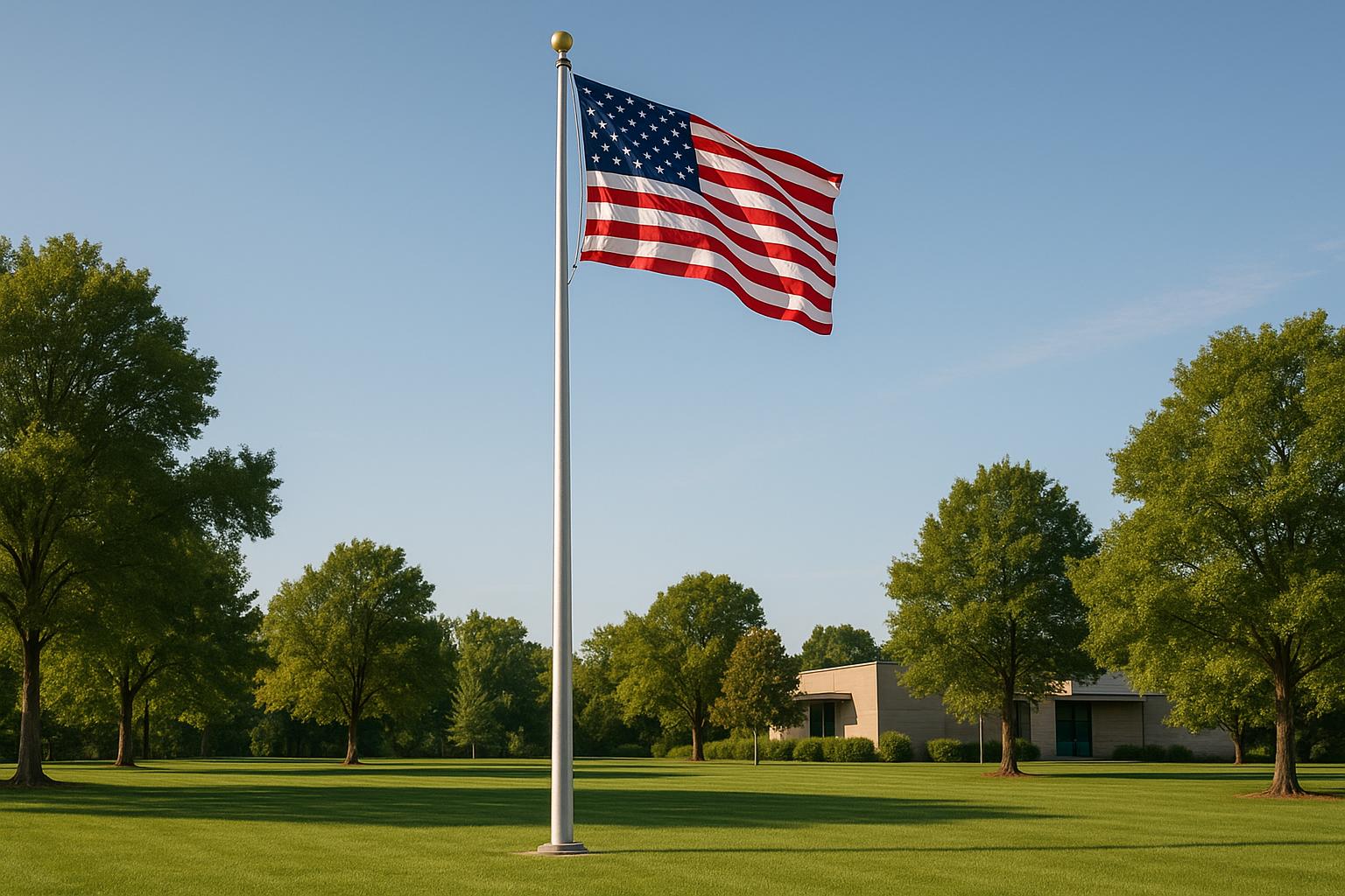 How to Choose the Right Flagpole Height - Action Flag