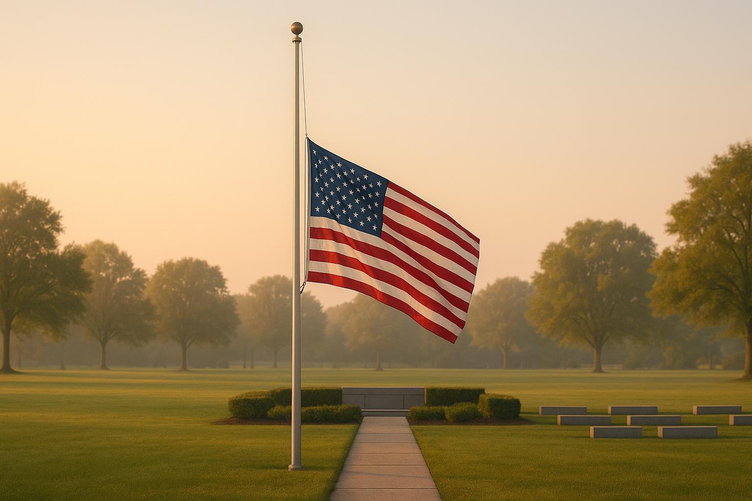 How to Fly the Flag at Half-Staff - Action Flag
