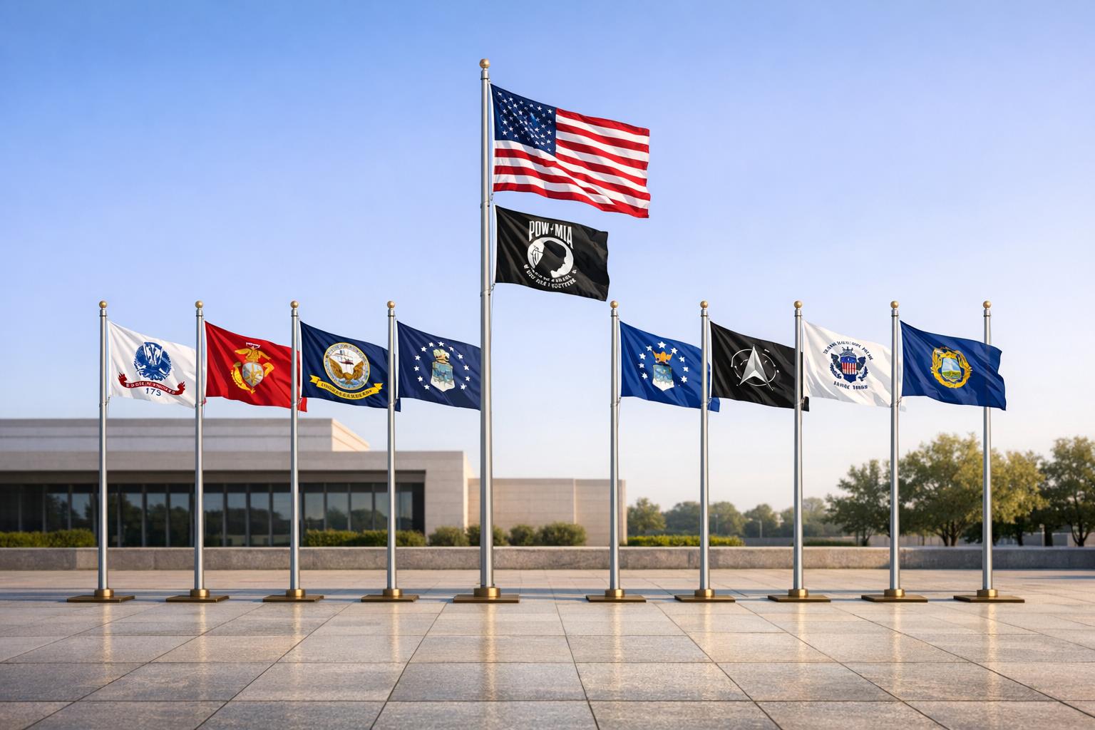 Military Flag Precedence Checklist - Action Flag