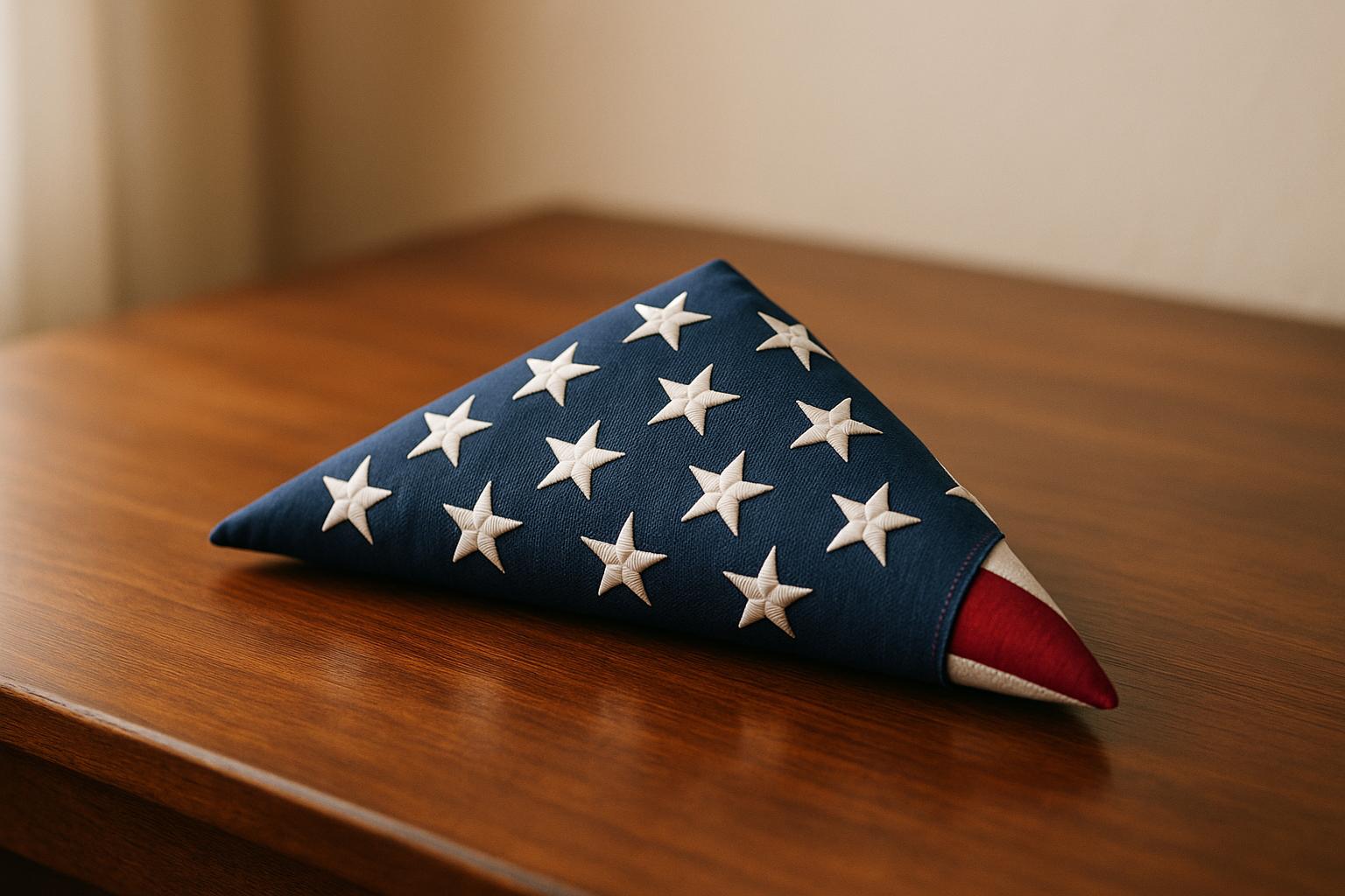 Military Funeral Flags: 13 Folds Explained - Action Flag