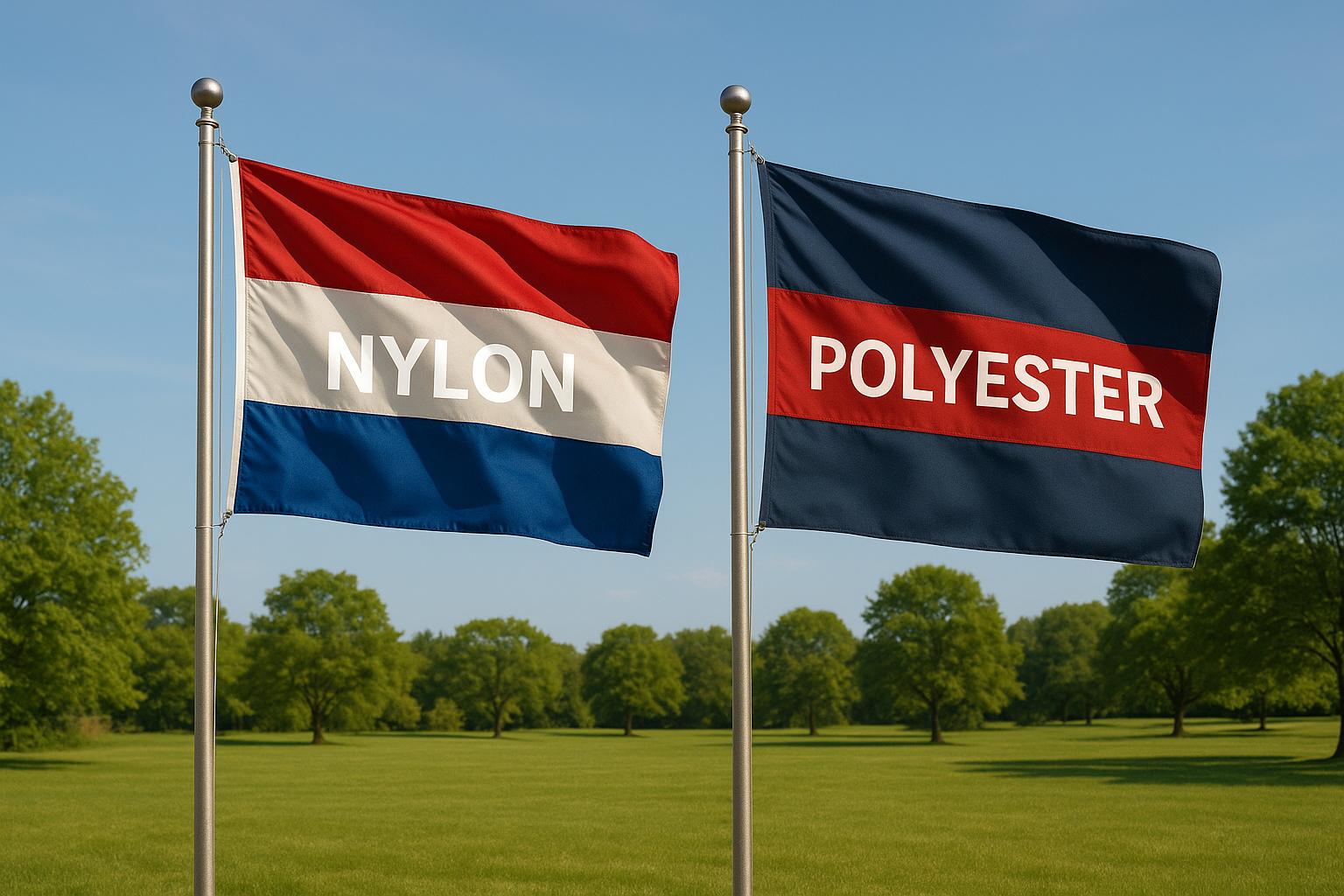 Nylon vs Polyester: Best Flag Material for Outdoors - Action Flag