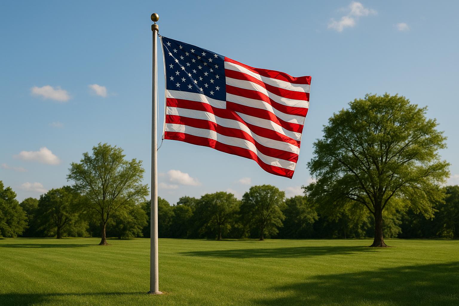 Protecting Flags in Harsh Weather - Action Flag