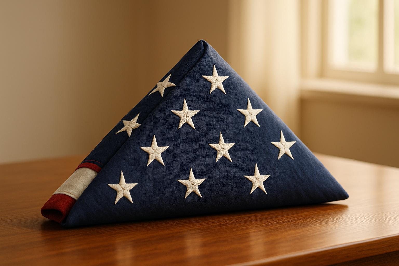 Why Memorial Flags Use Triangular Folding - Action Flag