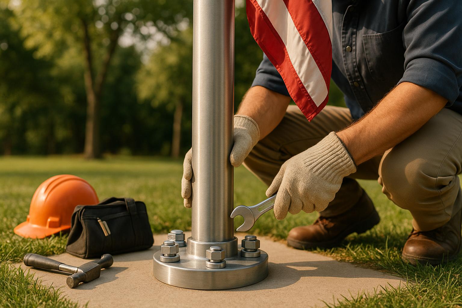 Why Post-Installation Flagpole Inspections Matter - Action Flag
