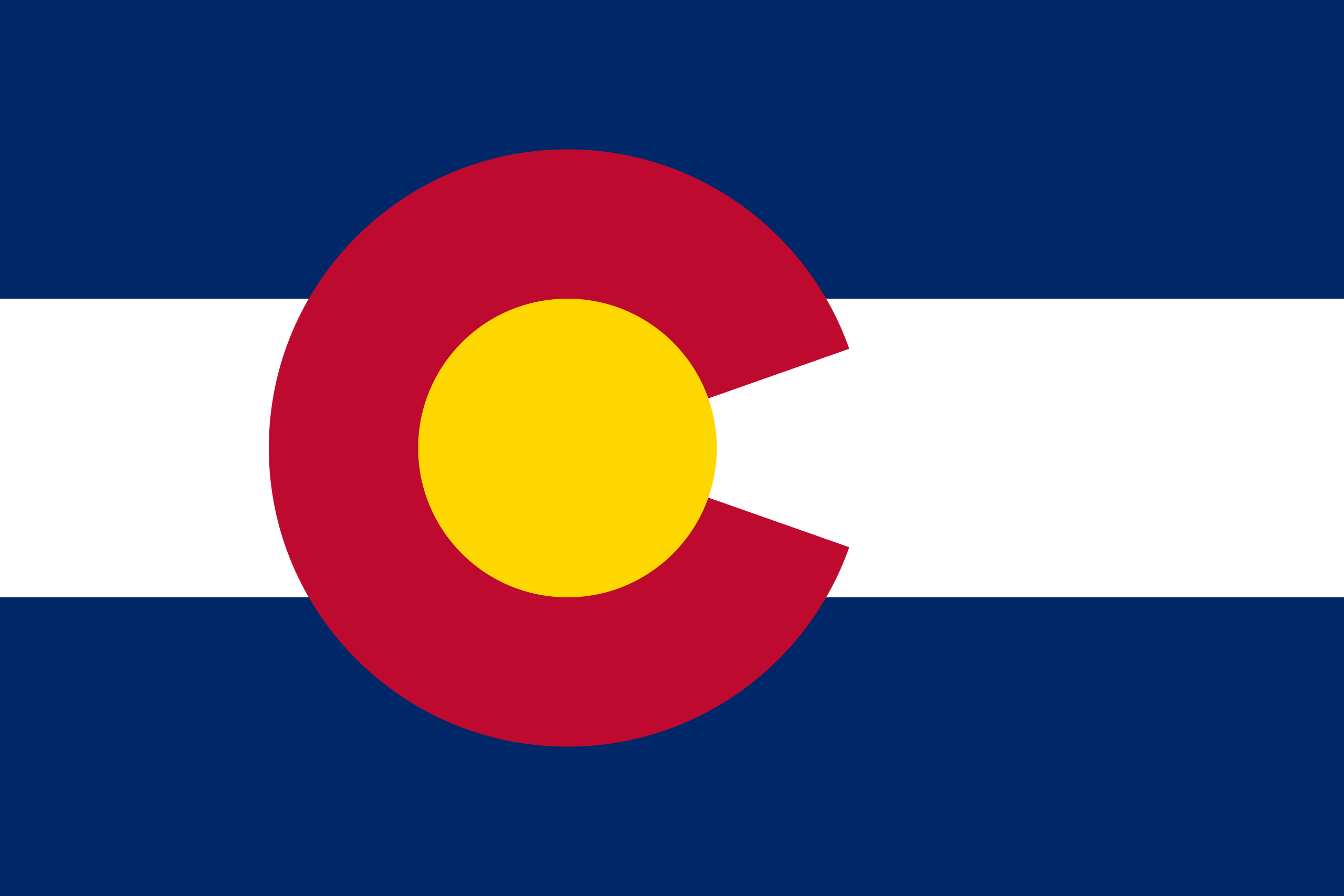 The Colorado State Flag