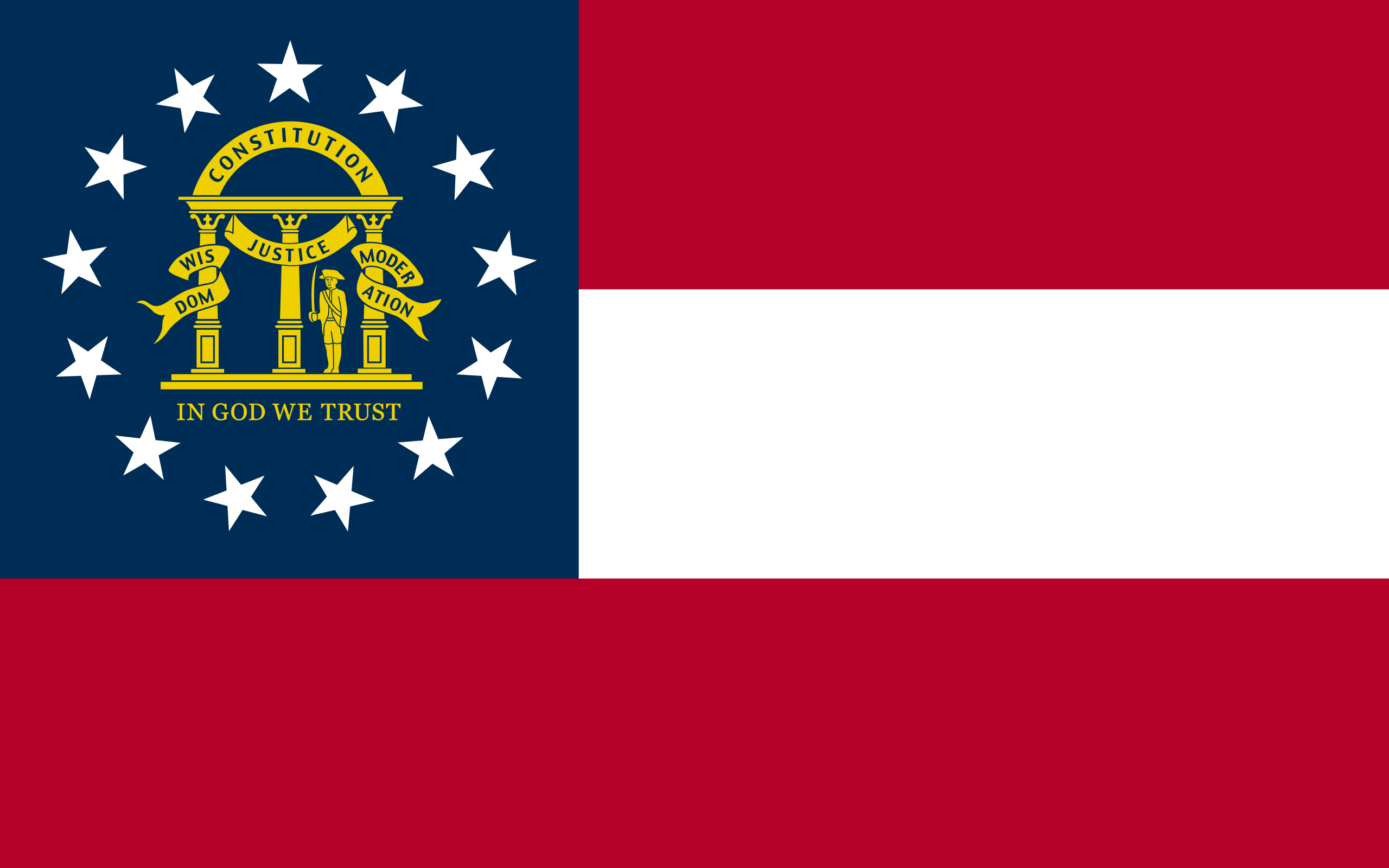 The Georgia State Flag