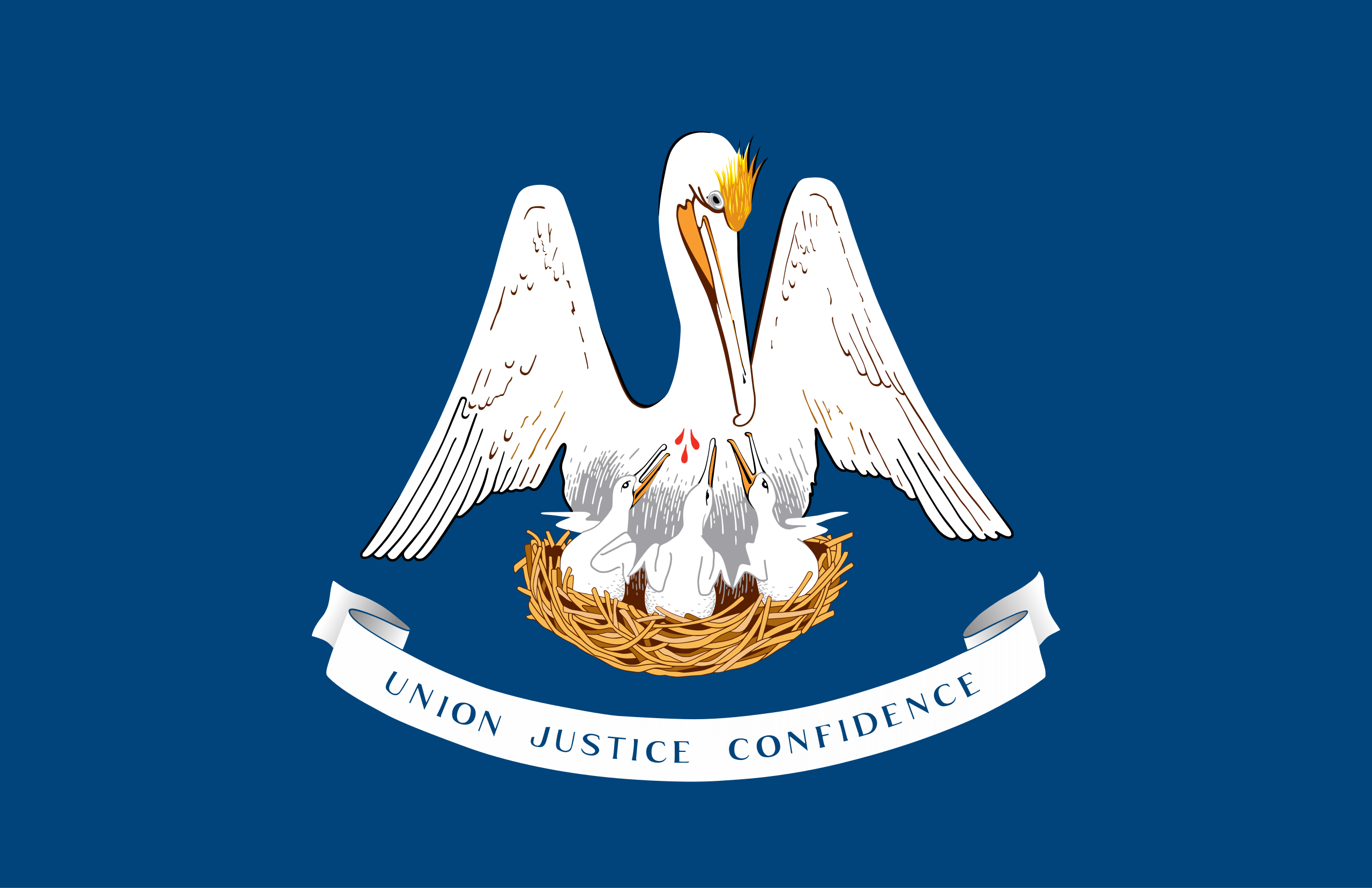 The Louisiana State Flag