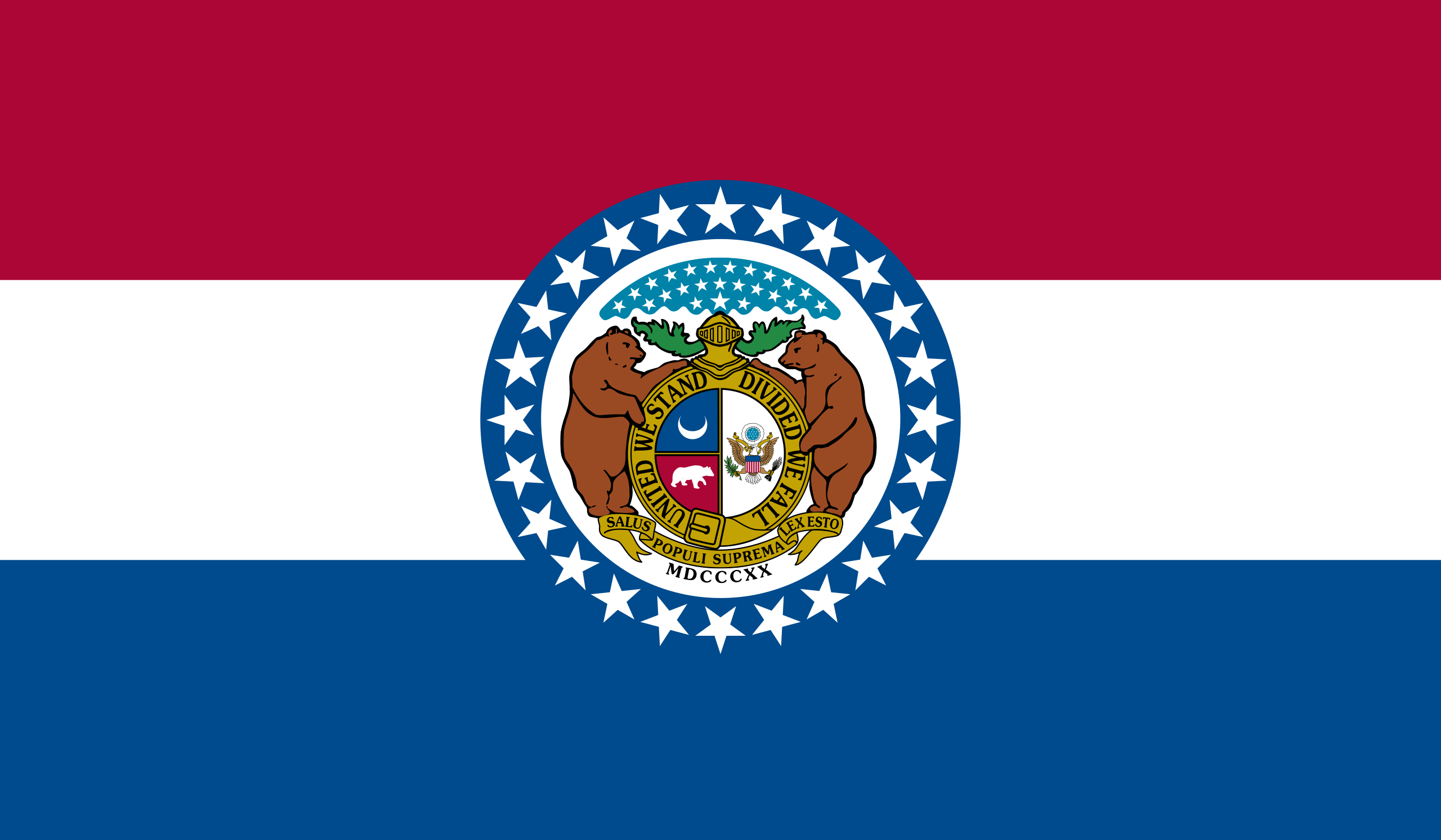 the Missouri State Flag