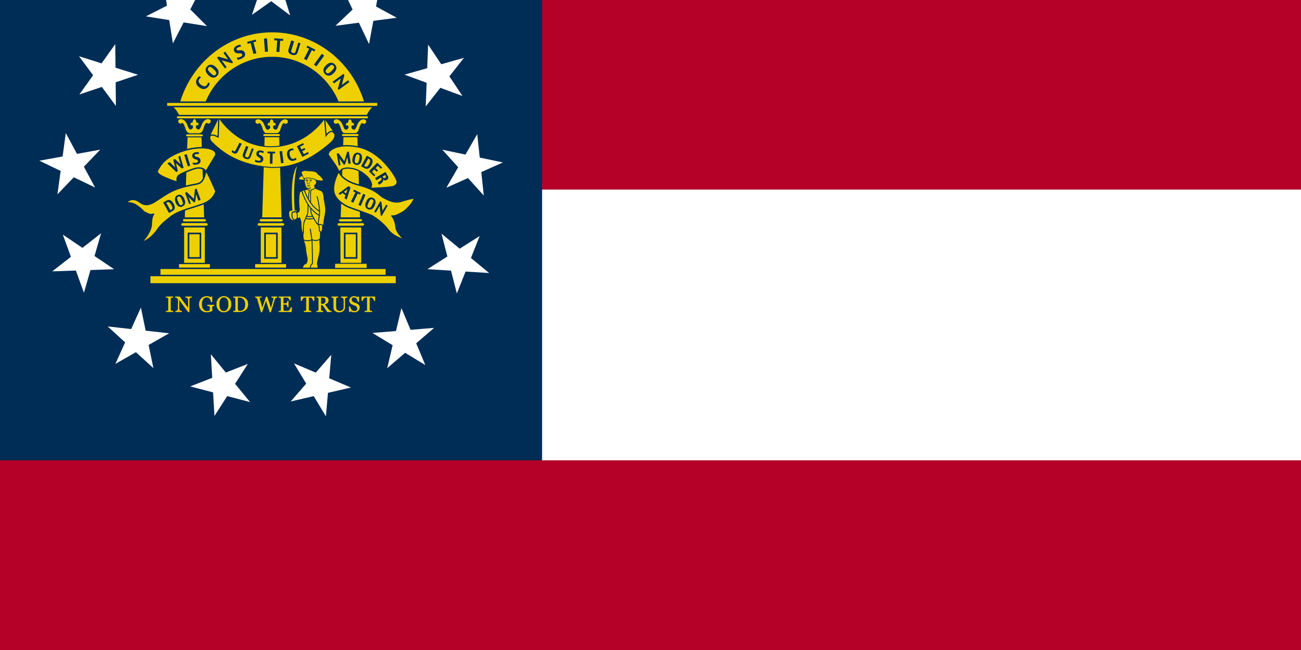 Georgia Flags - Action Flag
