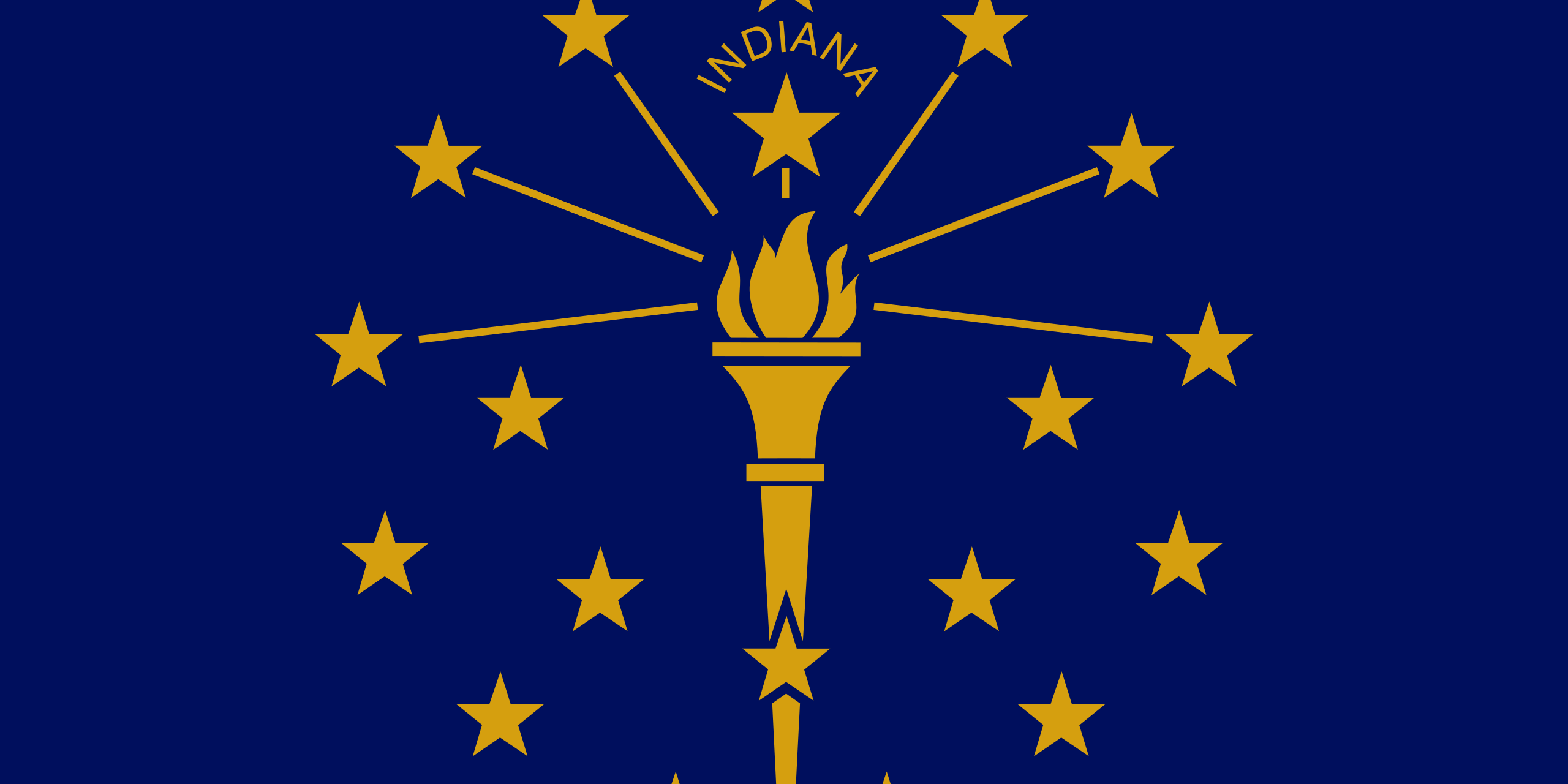 Indiana Flags - Action Flag