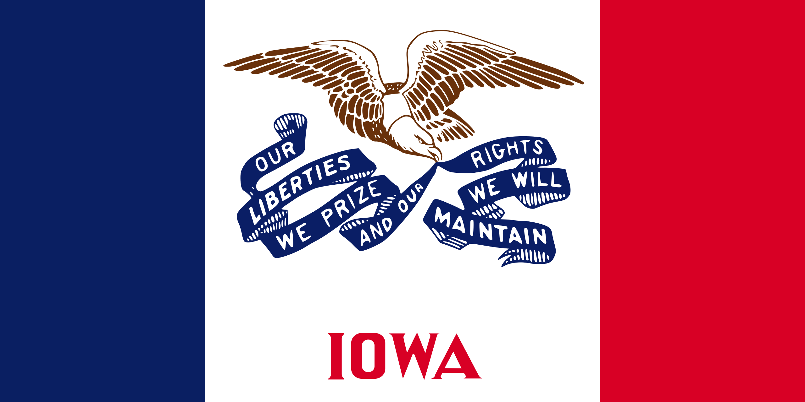 Iowa Flags - Action Flag