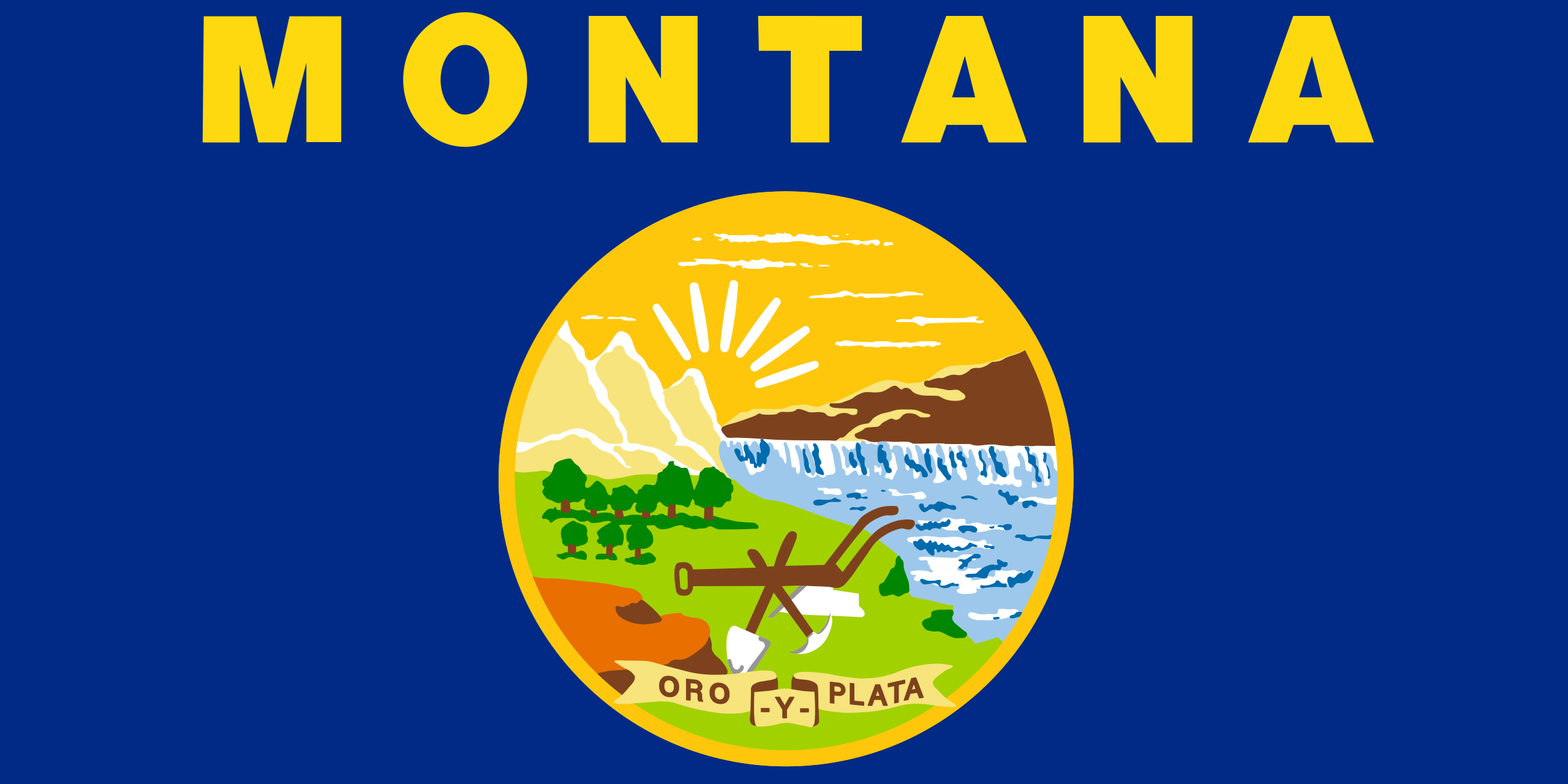Montana Flags - Action Flag