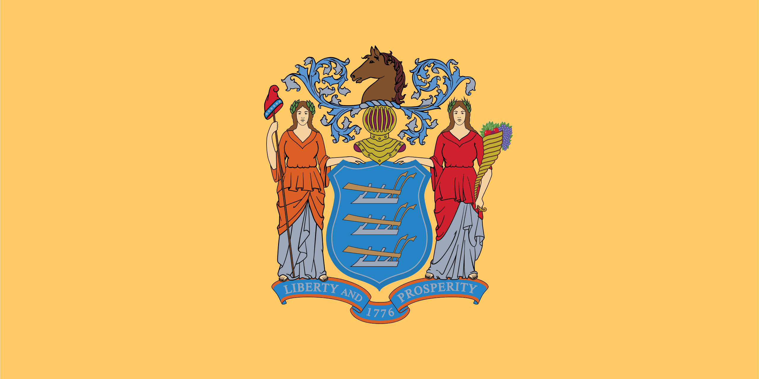 New Jersey Flags - Action Flag