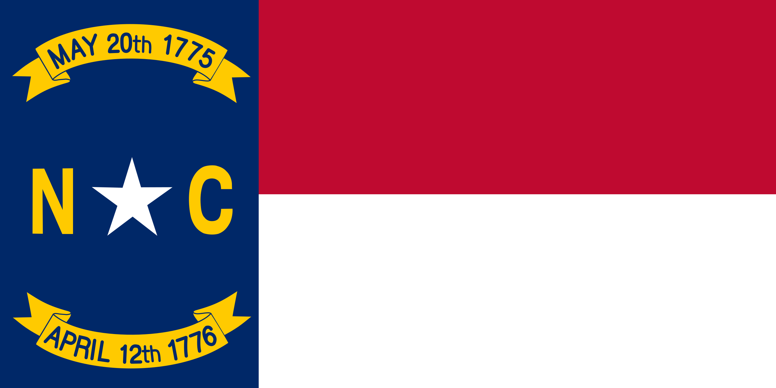 North Carolina Flags - Action Flag