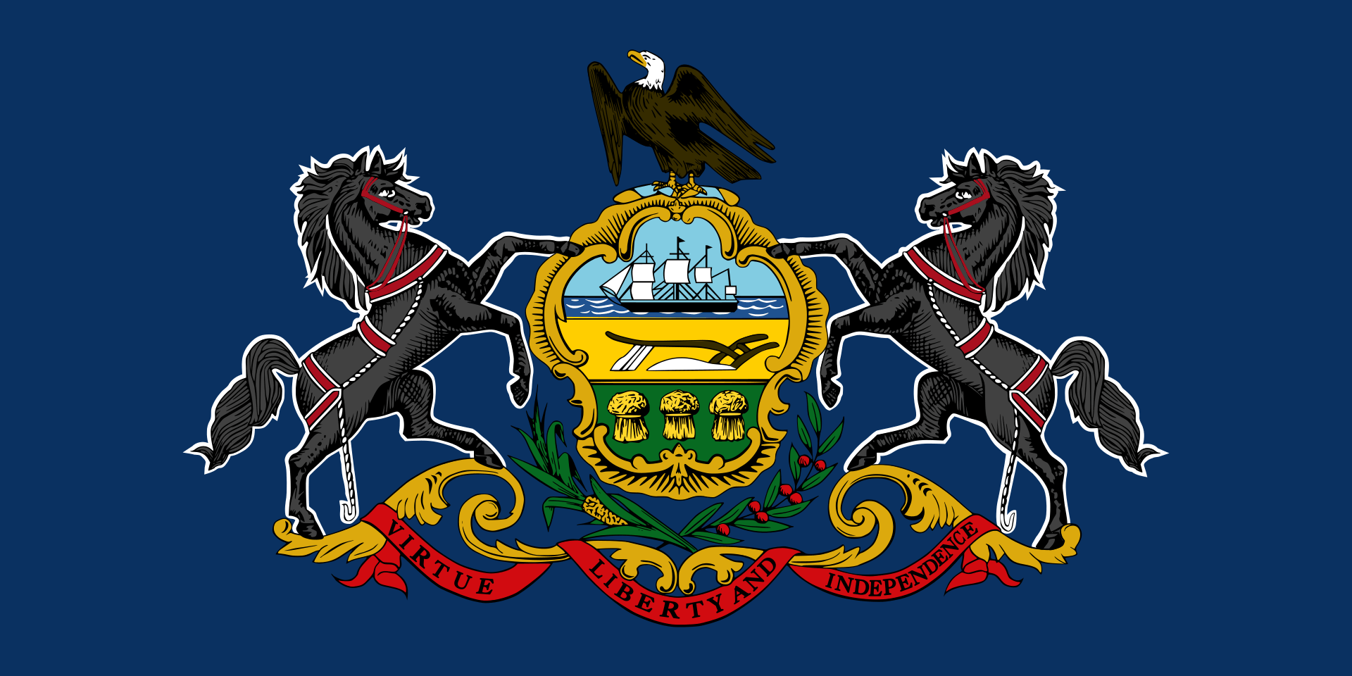Pennsylvania Flags - Action Flag