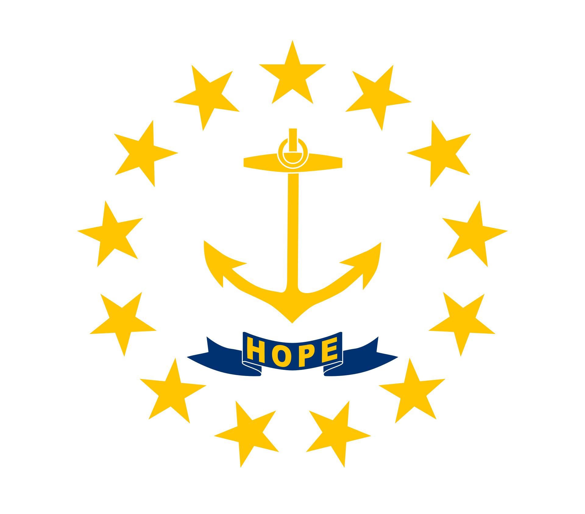 Rhode Island Flags - Action Flag