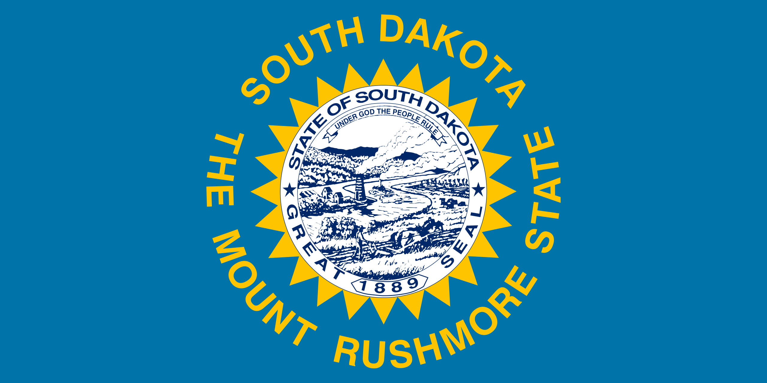 South Dakota Flags - Action Flag
