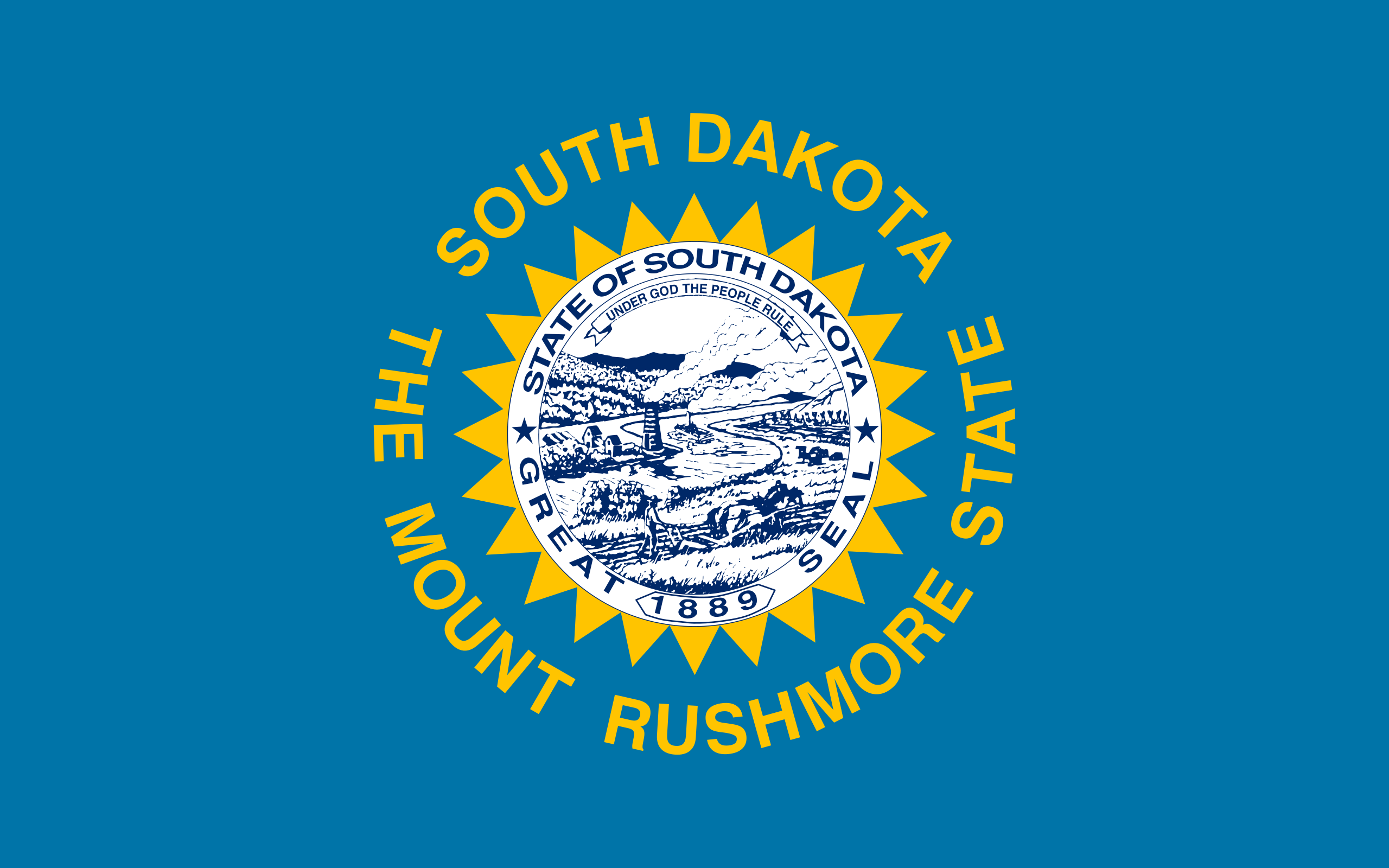 South Dakota Flags - Action Flag