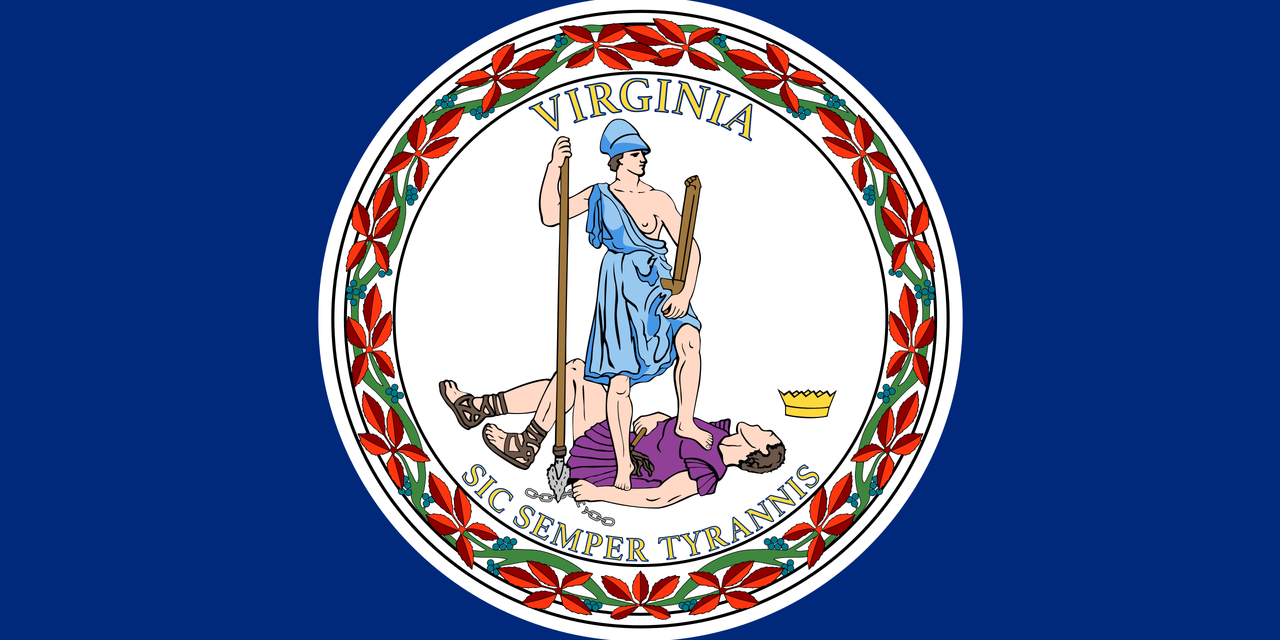 Virginia Flags - Action Flag