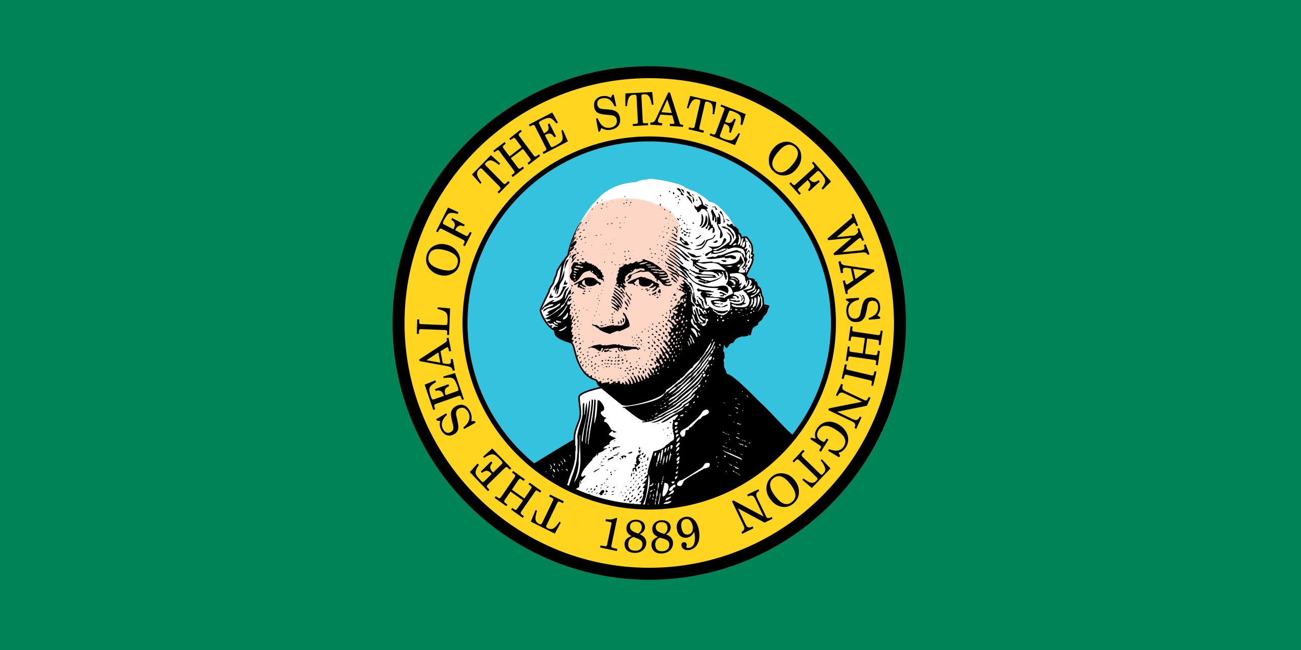 Washington Flags - Action Flag