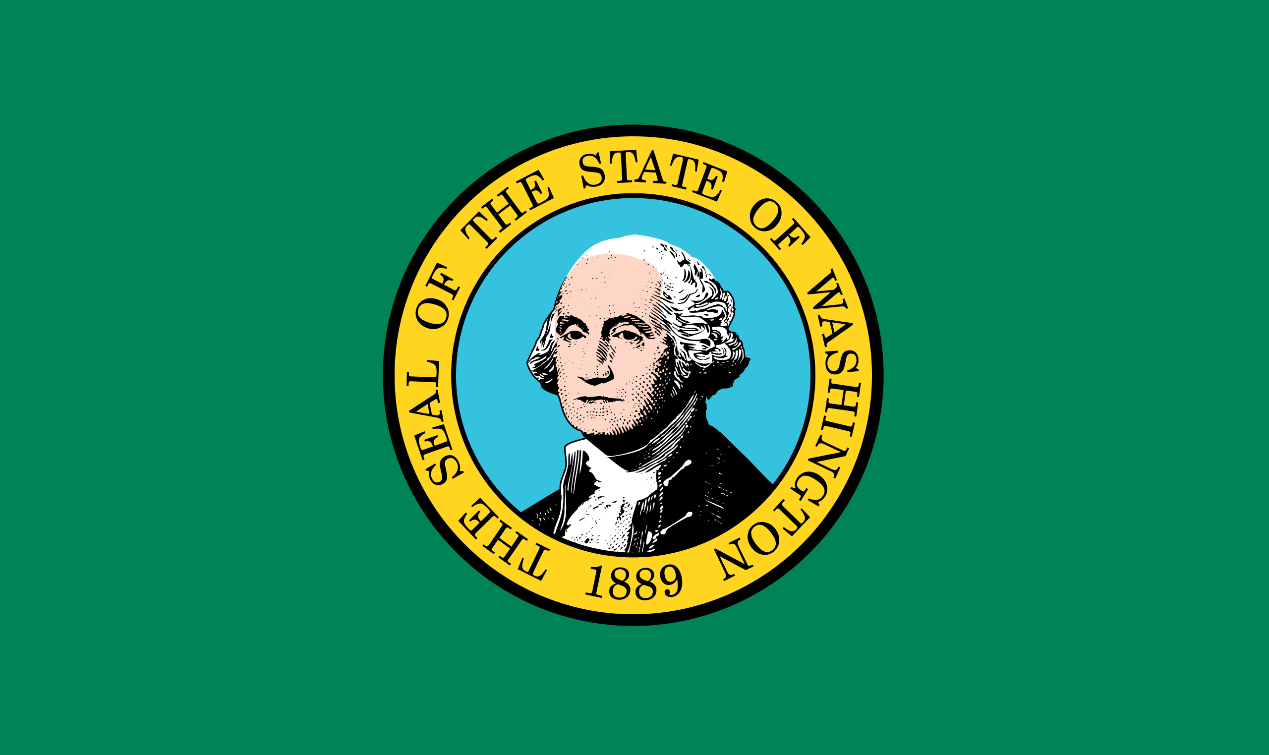 Washington Flags - Action Flag