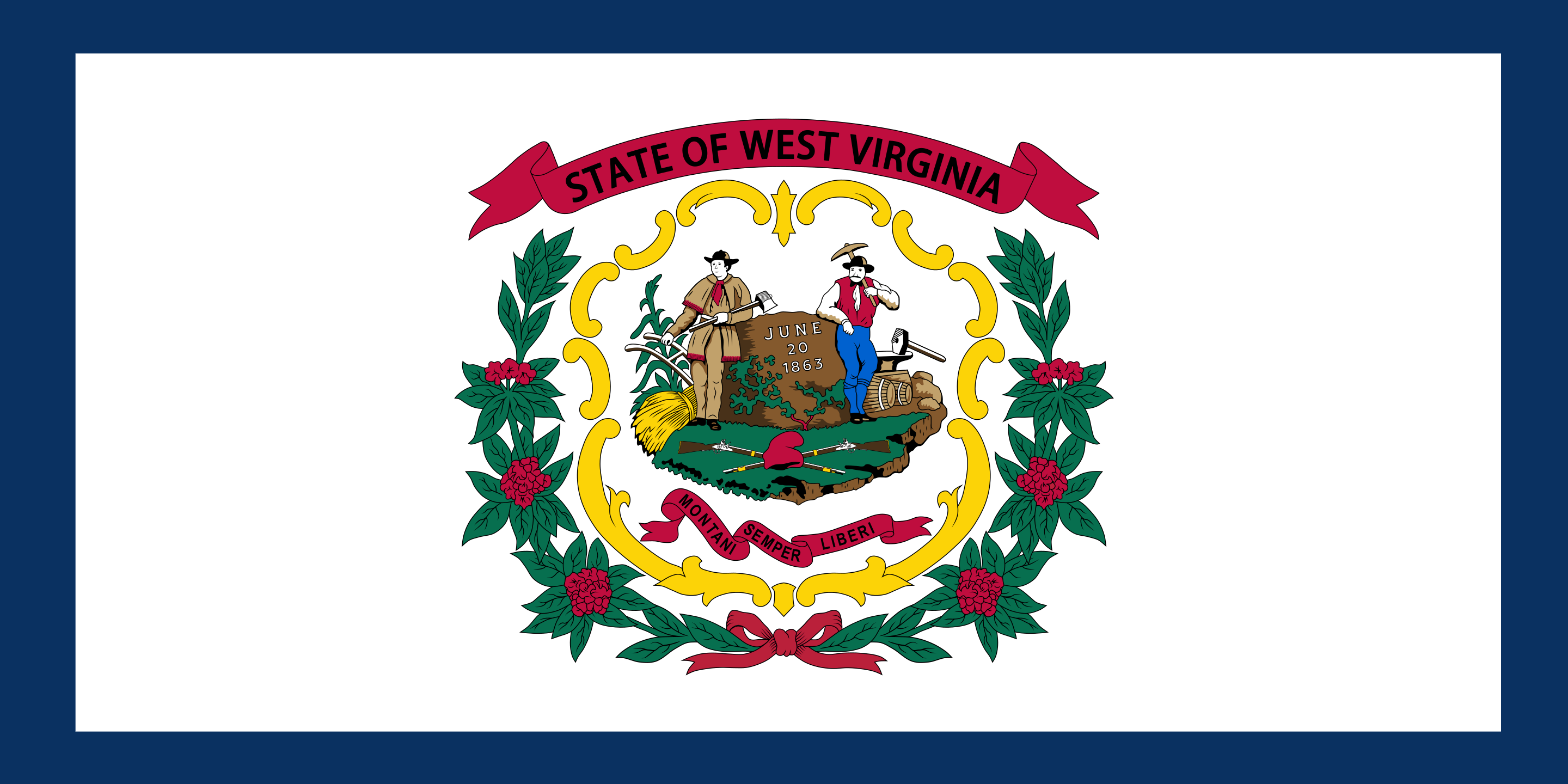 West Virginia Flags - Action Flag