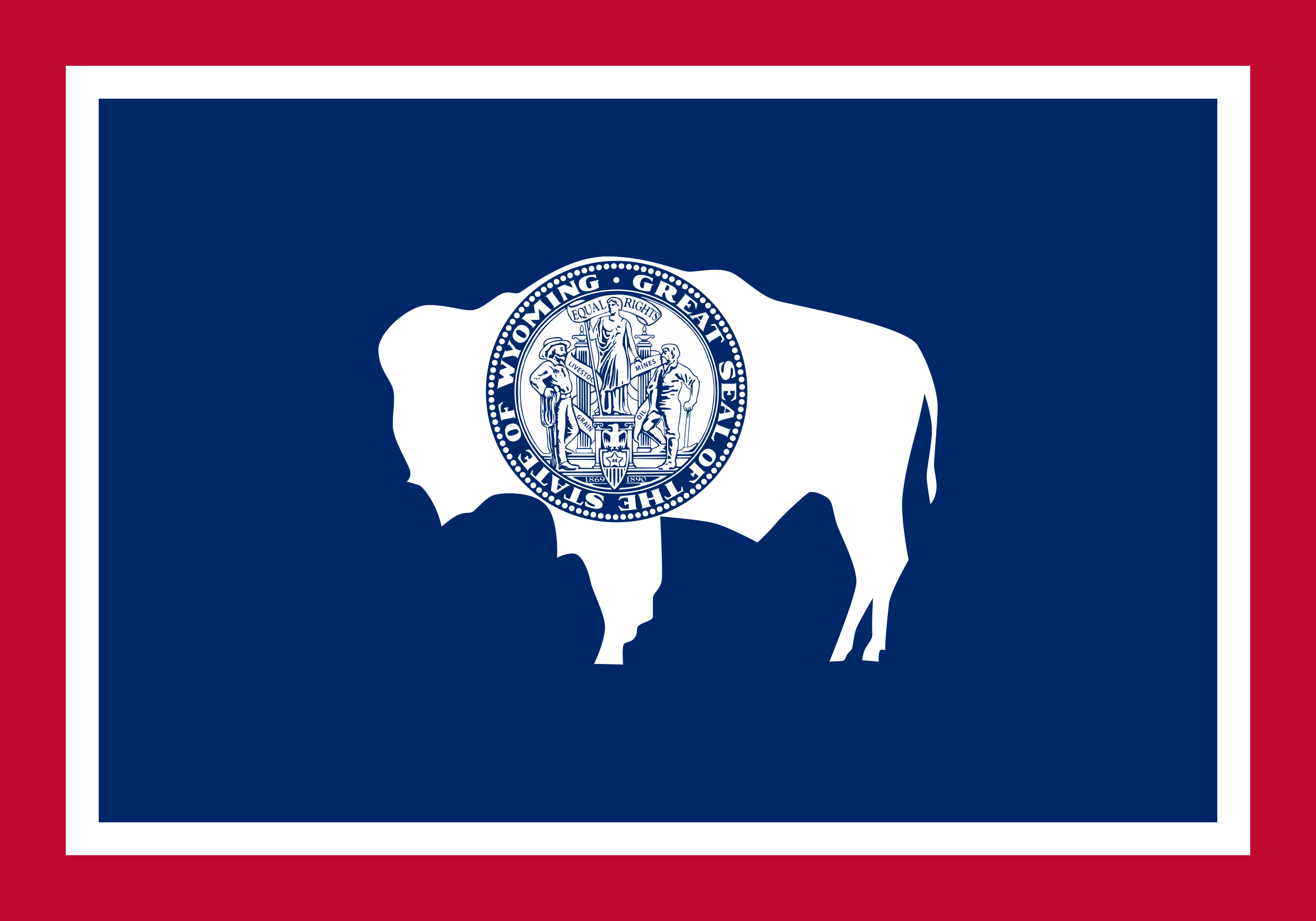 Wyoming Flags - Action Flag