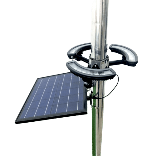 1980lm Solar LED Flag Pole Light