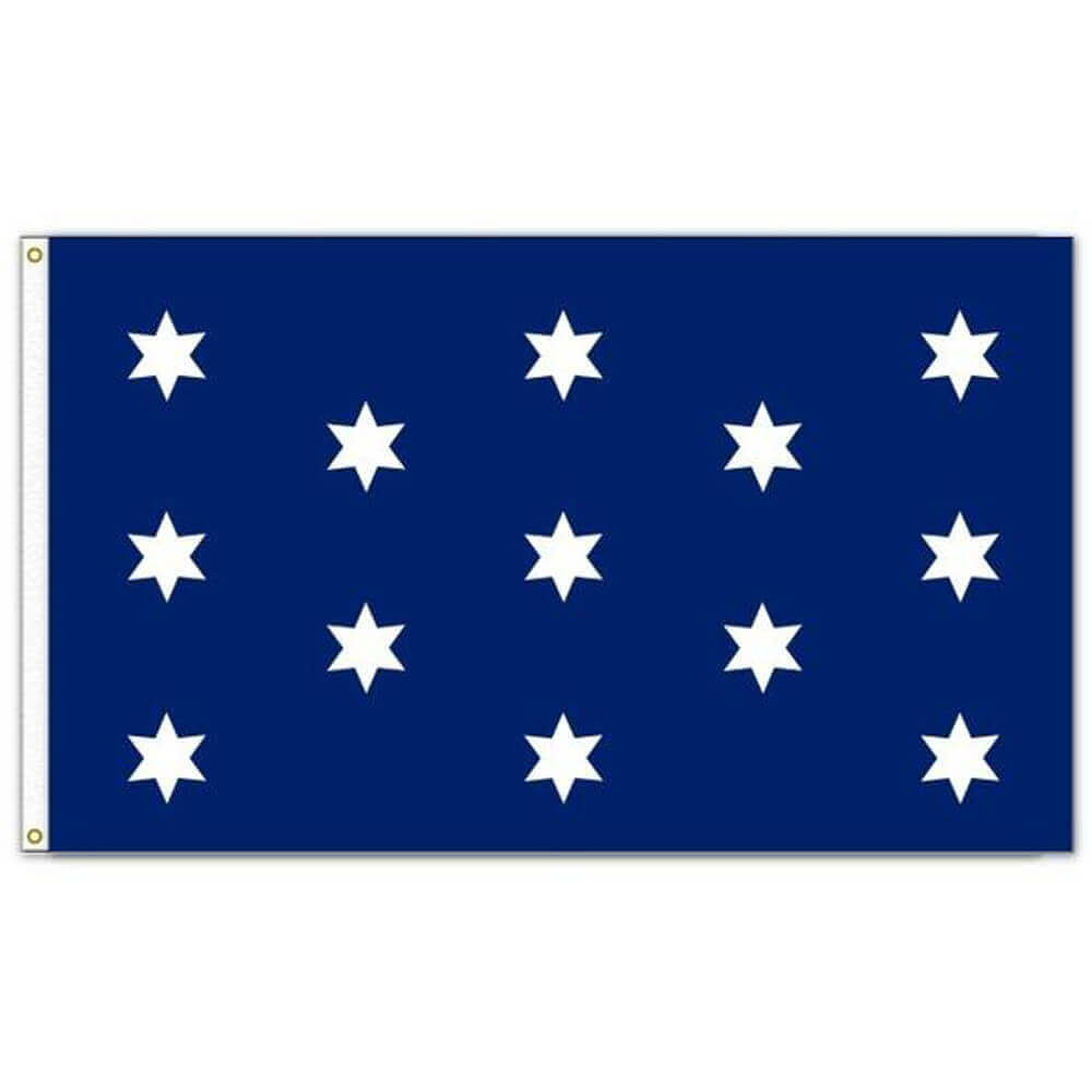 A product picture of a Washington's Commander-in-Chief Historical Outdoor Flag - 3' x 5' Nylon Provided by Action Flag.