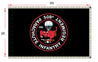 508th PIR Red Devils Indoor/Parade Flag – 3' x 5' Nylon with Fringe - Action Flag