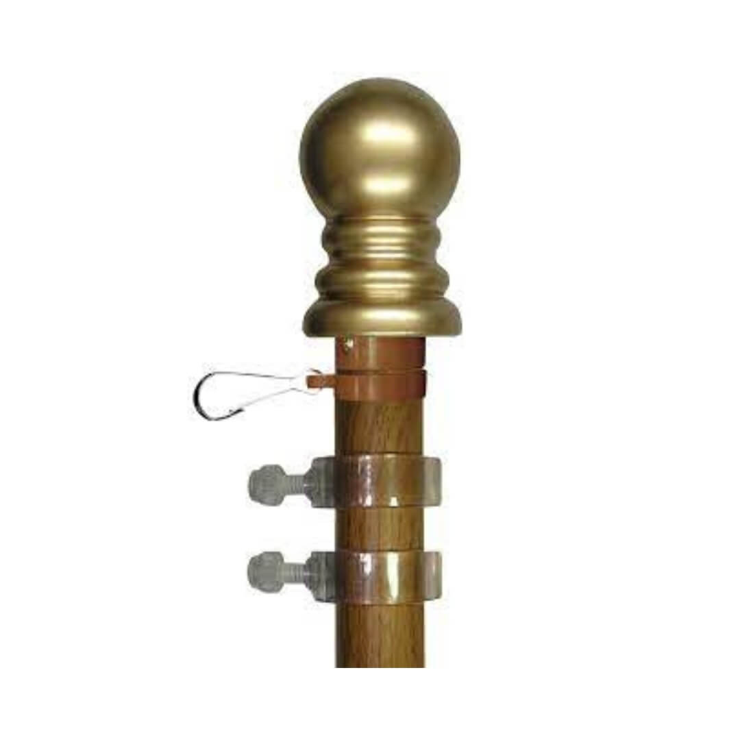 6' x 1" Anti - Furl Spinning Flagpole - Action Flag