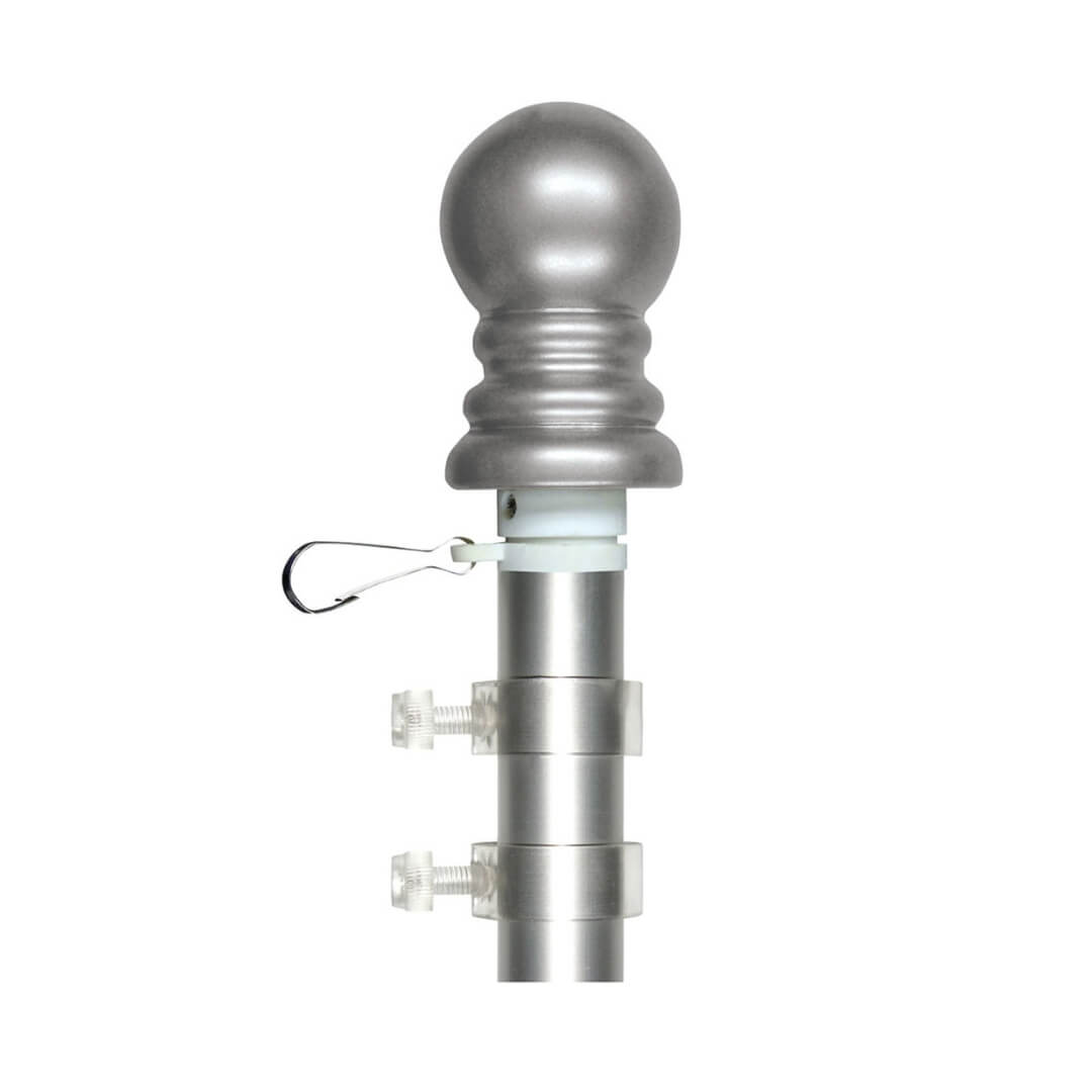 6' x 1" Anti - Furl Spinning Flagpole - Action Flag