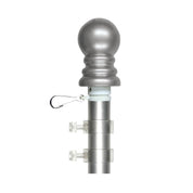 6' x 1" Anti - Furl Spinning Flagpole - Action Flag