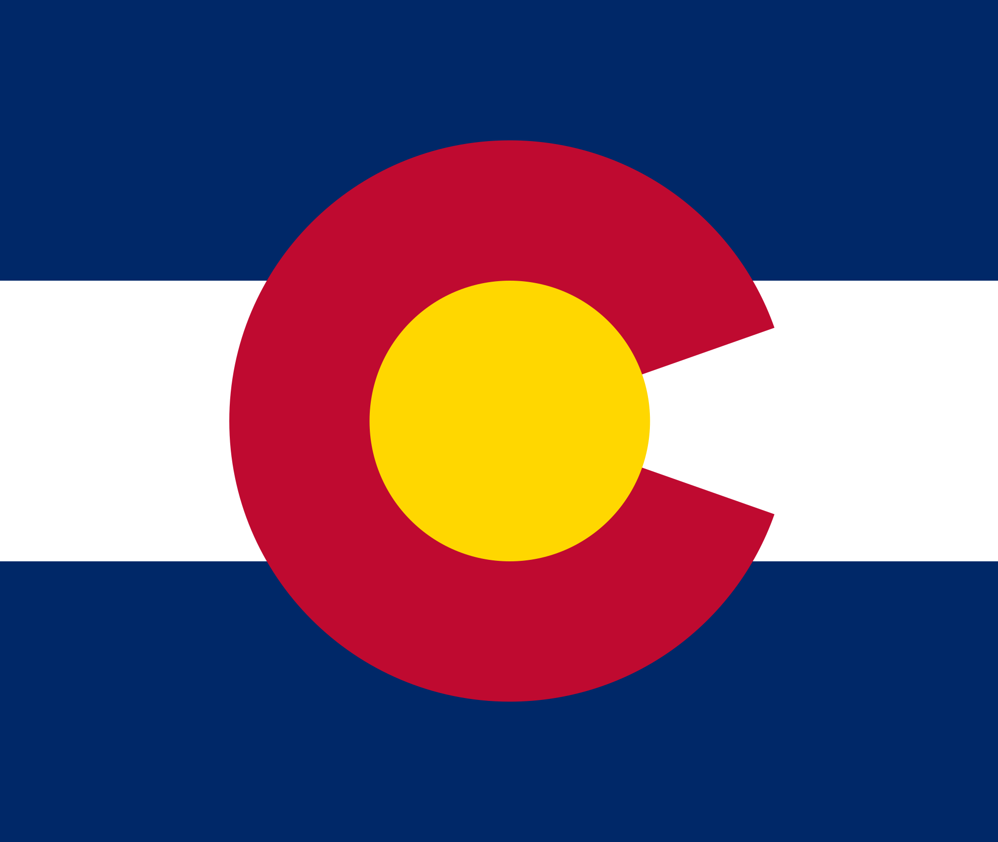 a thumbnail image of the Colorado state flag