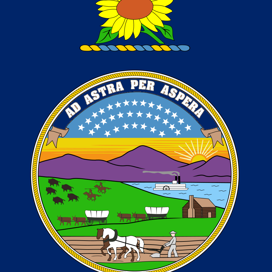 a thumbnail image of the Kansas state flag