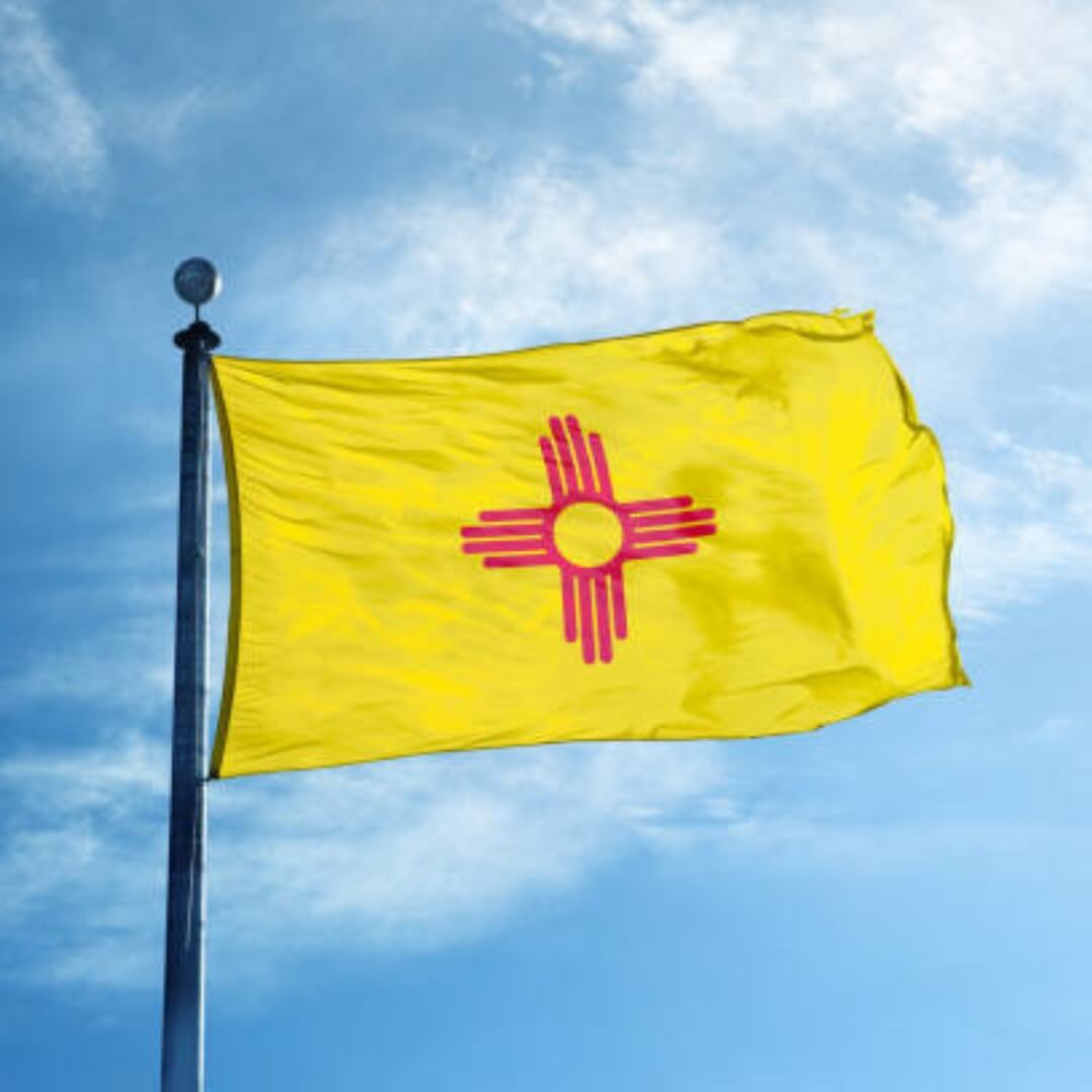 New Mexico Nylon Outdoor Flag