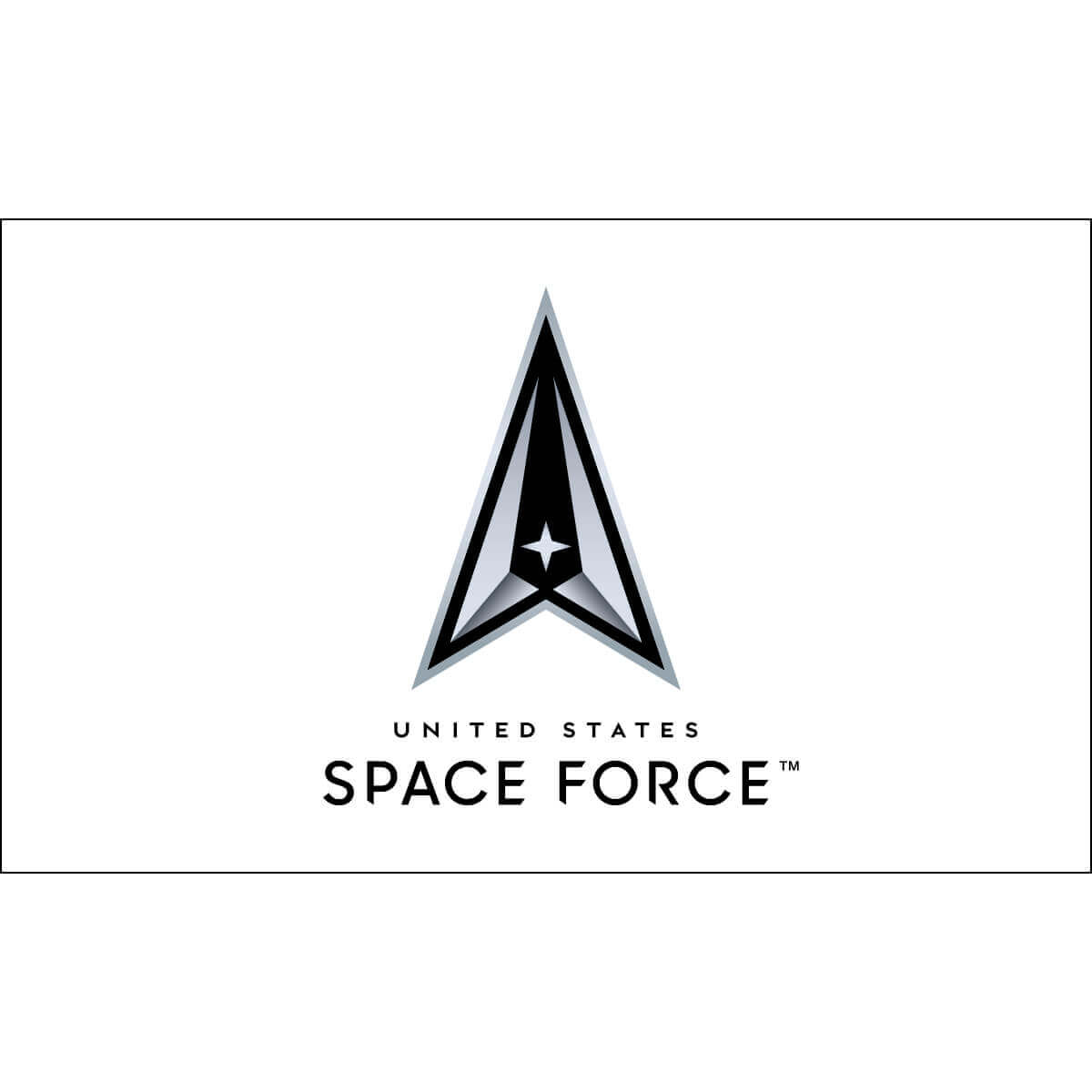 Space Force Official Military Service Branch Logo Nylon Outdoor Flag