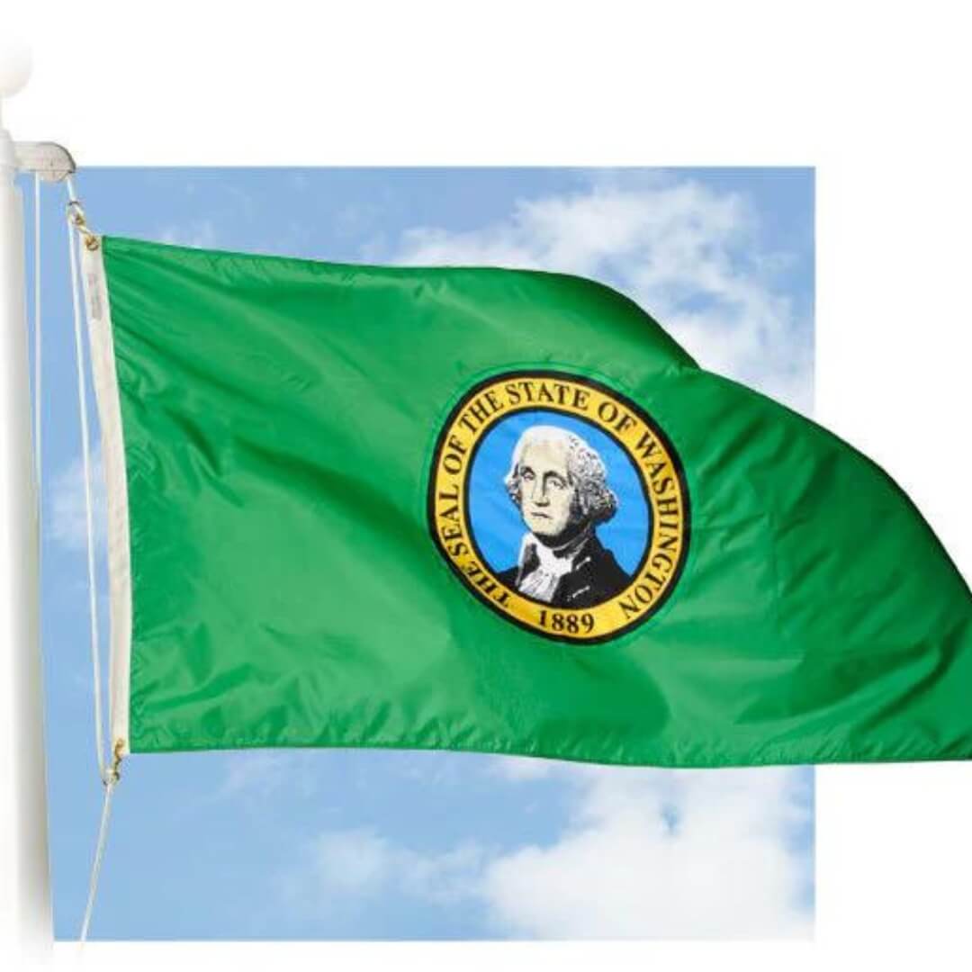 Washington Nylon Outdoor Flag