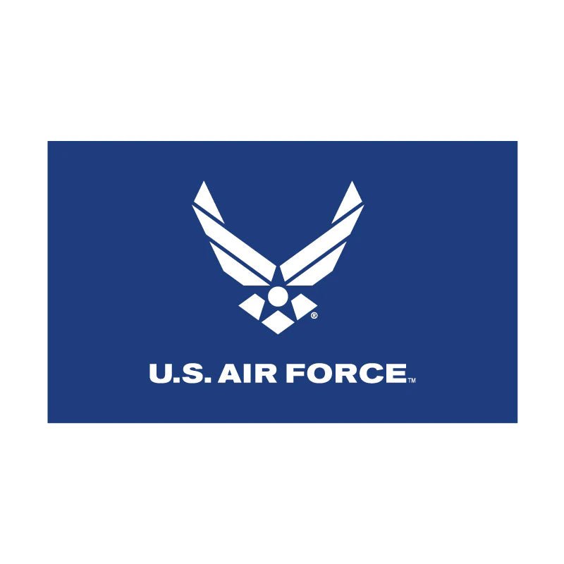 Air Force Official Military Service Branch Logo Nylon Outdoor Flag - Action Flag